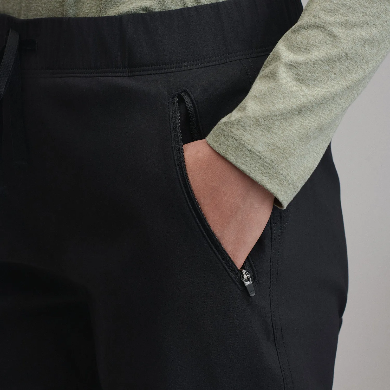 Eddie Bauer Rainier Jogger pantaloni Black fleece captuseala groasa