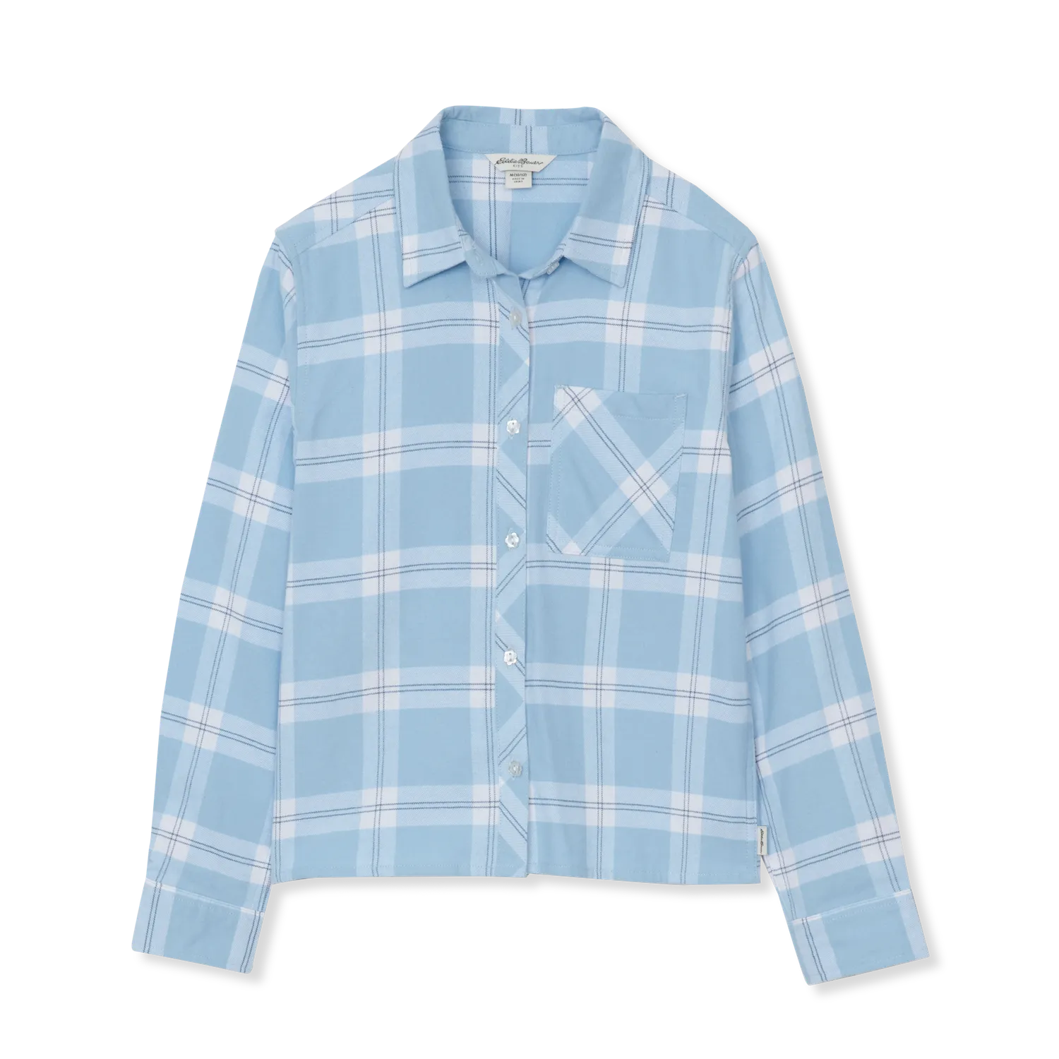 Eddie Bauer Favorite Flannel camasa fete Azalea Pink