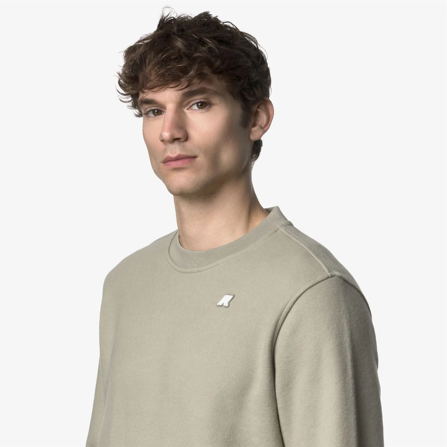 K-Way Baptiste hanorac fleece barbati Green Oak gros