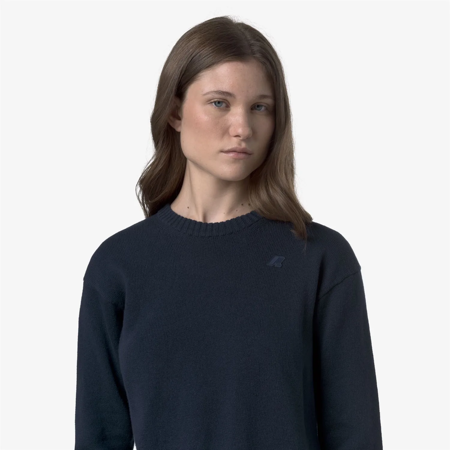 K-Way Domitine pulover albastru dress casmir