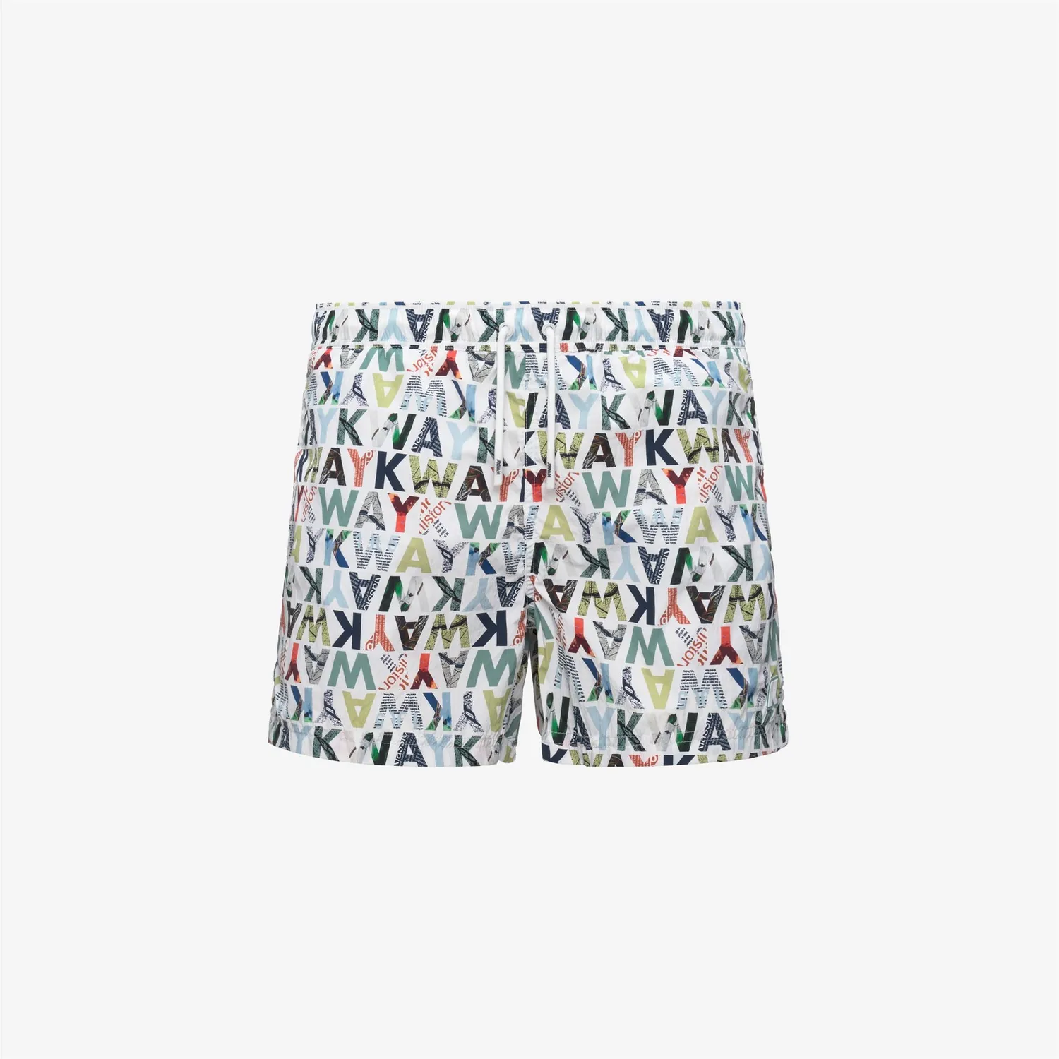 K-Way Hazel Graphic Beach sort inot gri imprimat