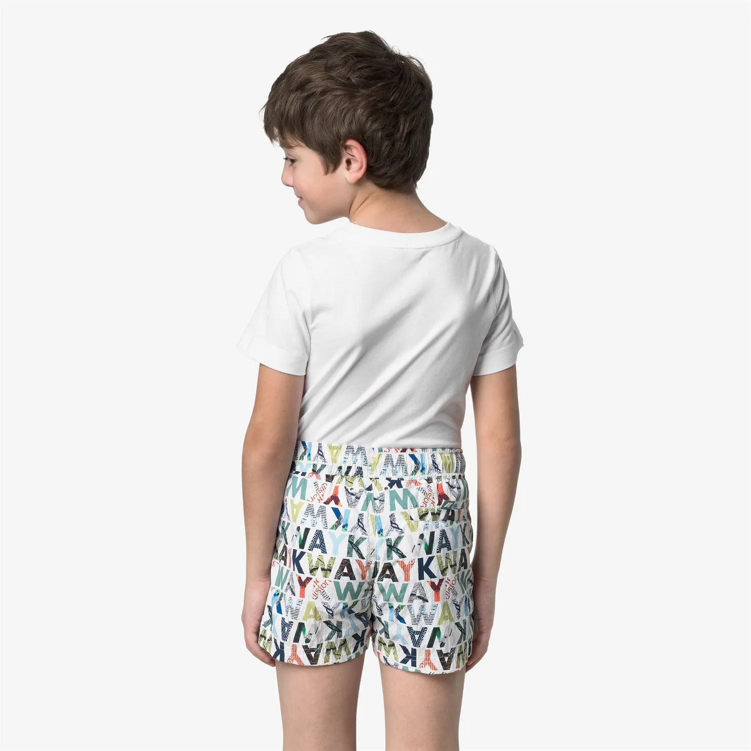 K-Way Hazel Graphic Beach sort inot baieti Graphic
