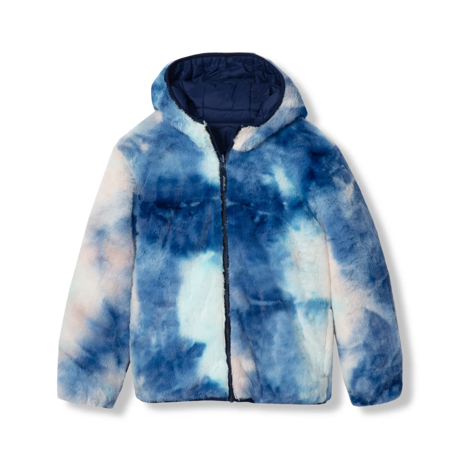 Eddie Bauer Deer Harbor geacă fete reversibilă cu glugă