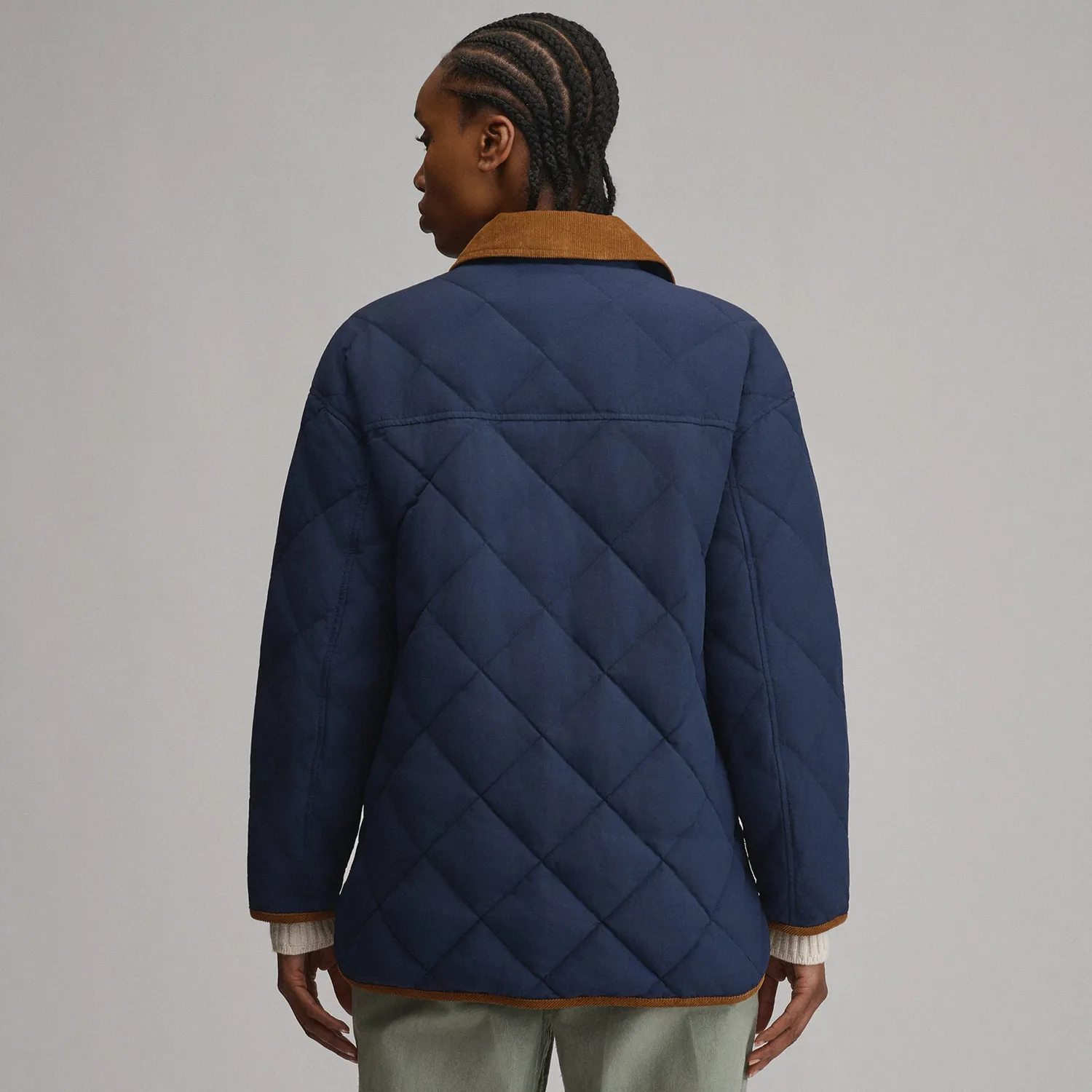 Eddie Bauer Insulated Long Barn Coat palton Brook lung matlasat