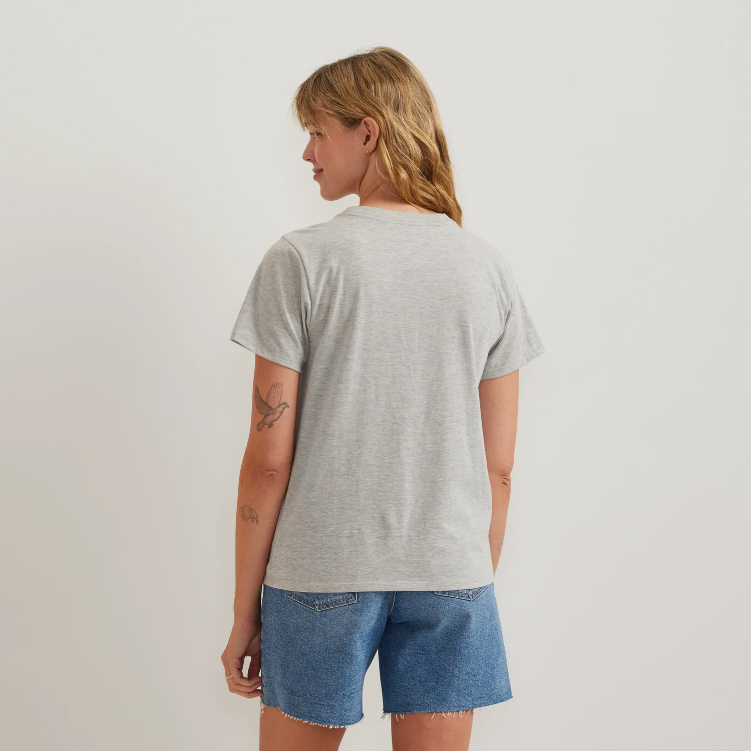 Eddie Bauer Into The Wild tricou damă Gri bumbac