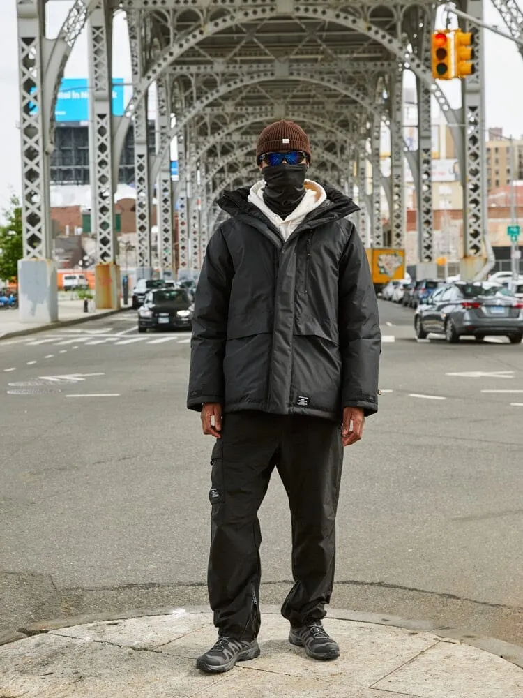 Alpha Industries Raglan parka neagră iarnă 500g