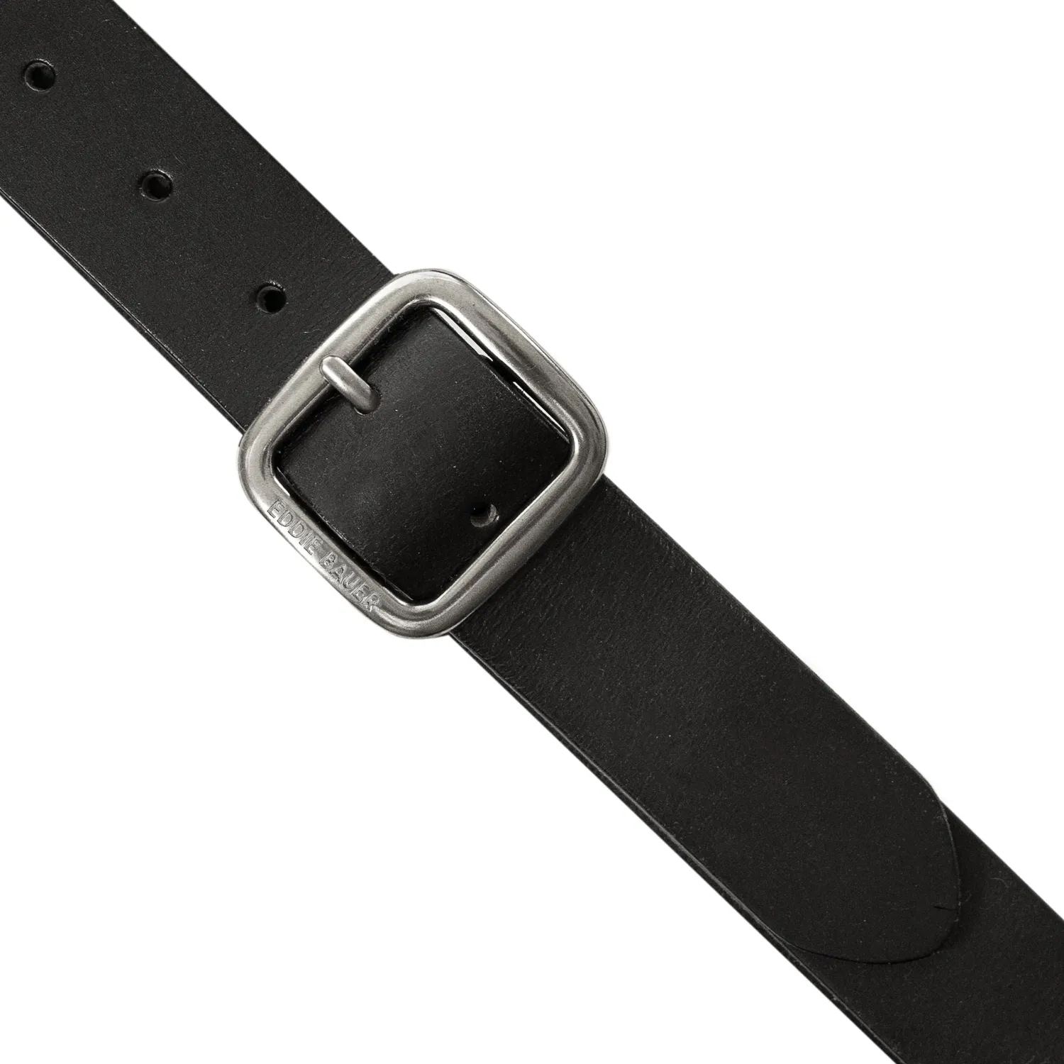 Eddie Bauer Center Bar curea dama neagra piele 35mm