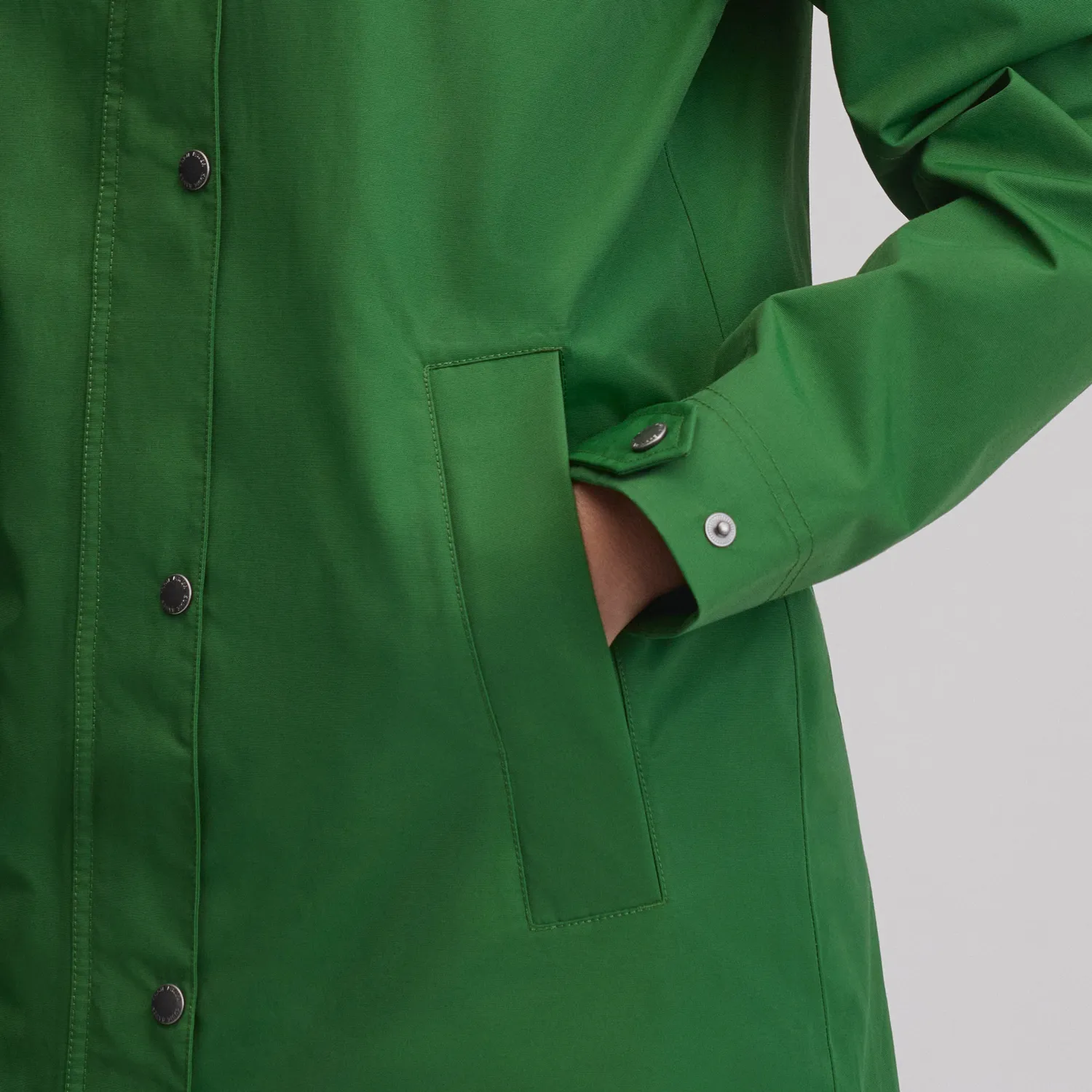 Eddie Bauer Charly Waterproof Hooded Rain Parka palton dama impermeabil lung