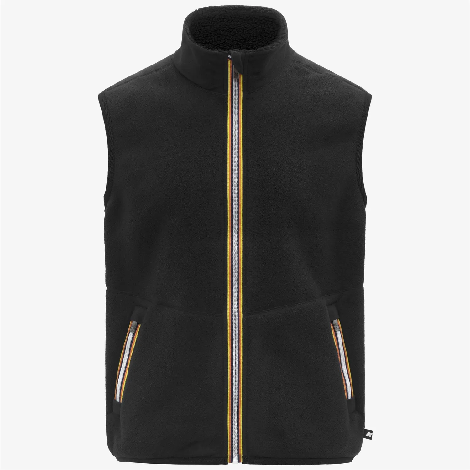 K-Way Yannick Sherpa Polar Double vesta negru reversibila