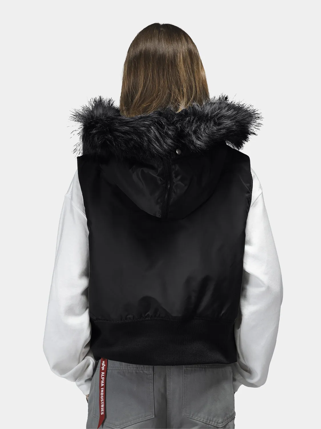 Alpha Industries N-2B vesta dama negru XS-XL rezistenta apa