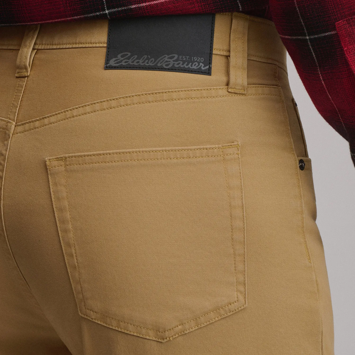 Eddie Bauer Legend Wash Twill pantaloni barbati Dark Fatigue