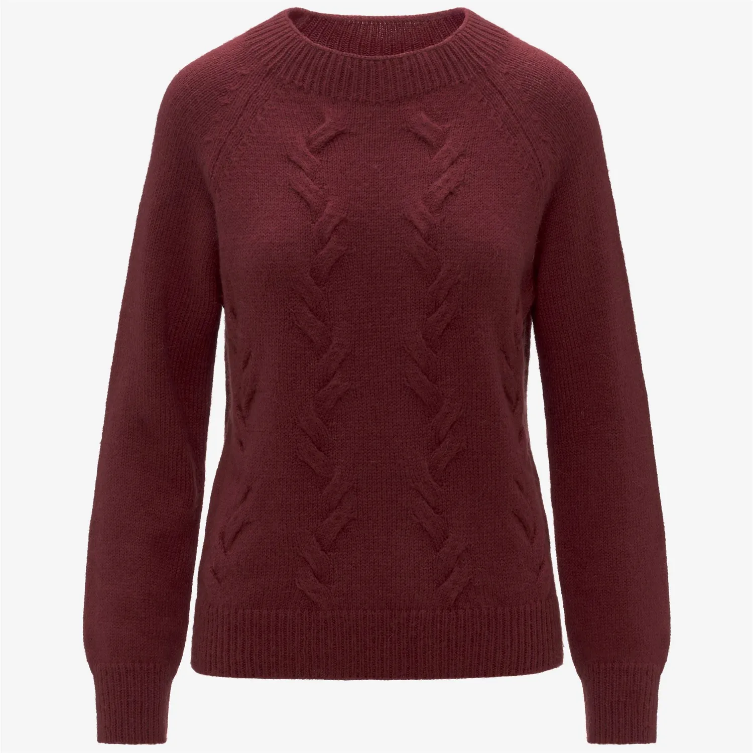 K-Way Lysa pulover dama rosu mohair