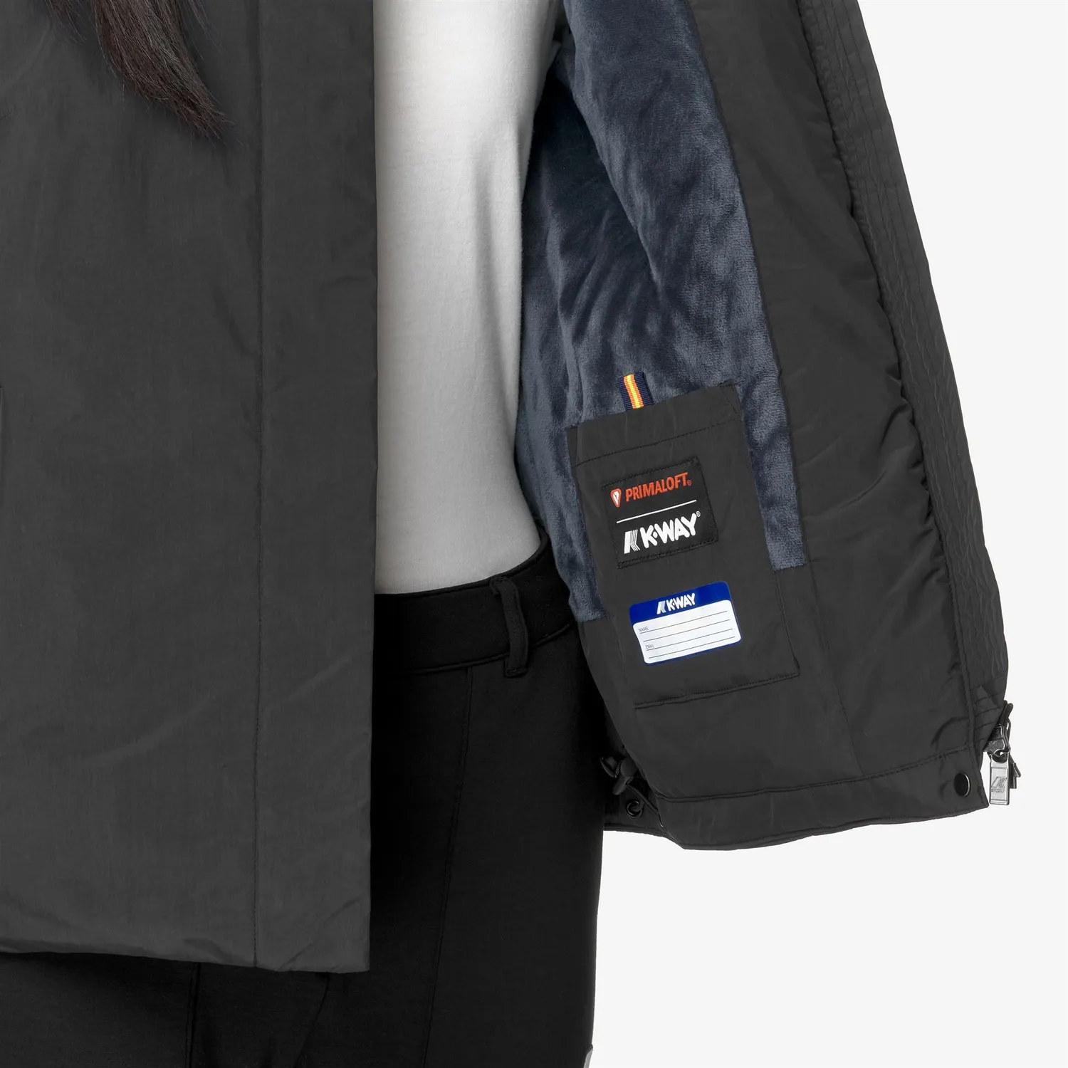 K-Way Lil Soft Touch Marmotta geaca dama negru