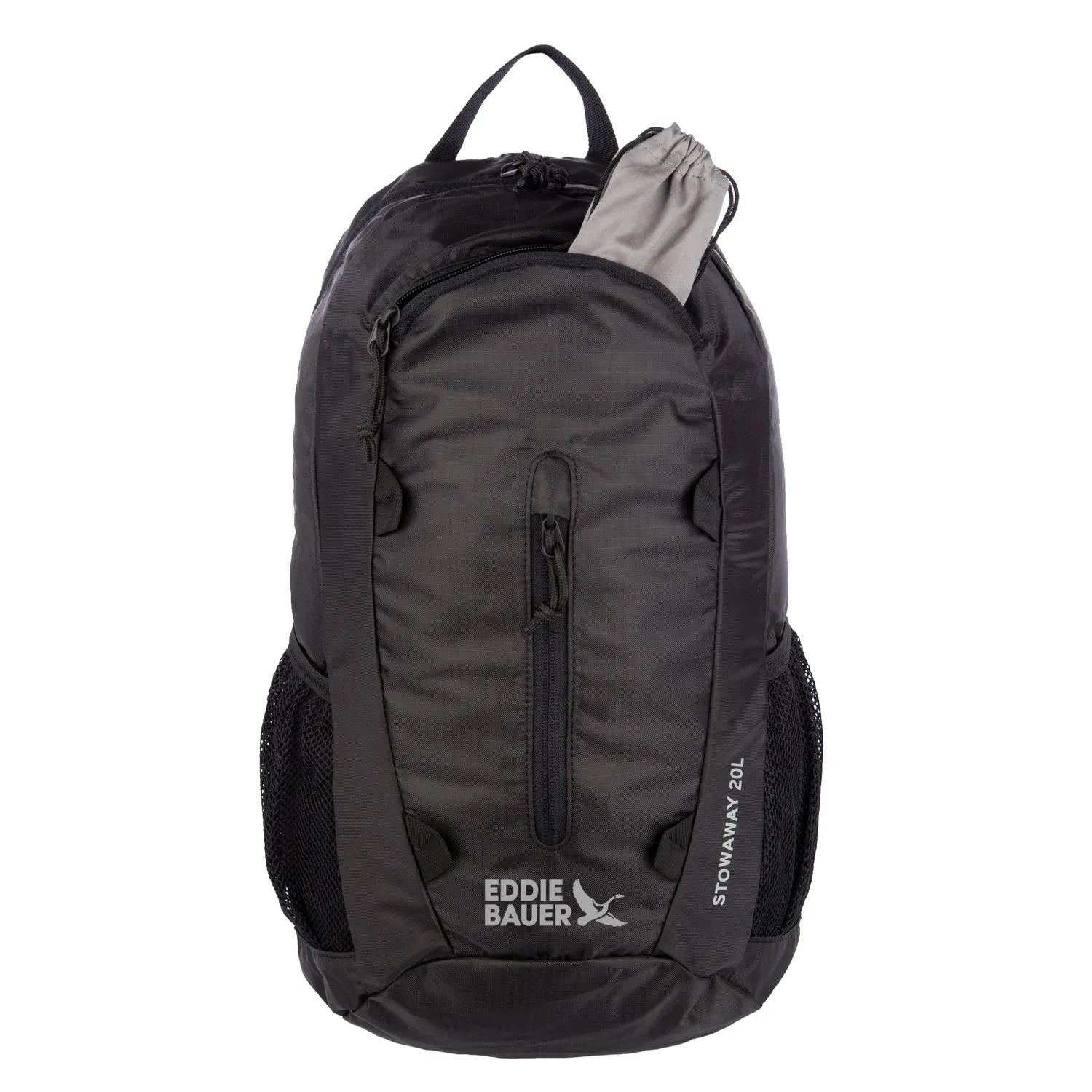 Eddie Bauer Stowaway Packable rucsac 20L negru usor