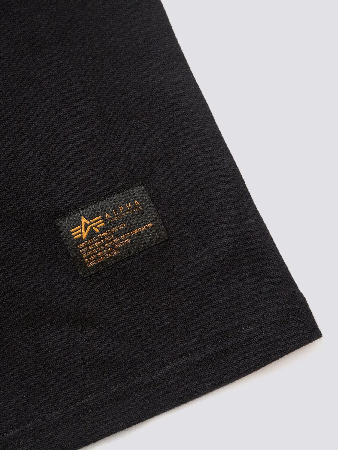 Alpha Industries Gramicci Cigar tricou negru bumbac