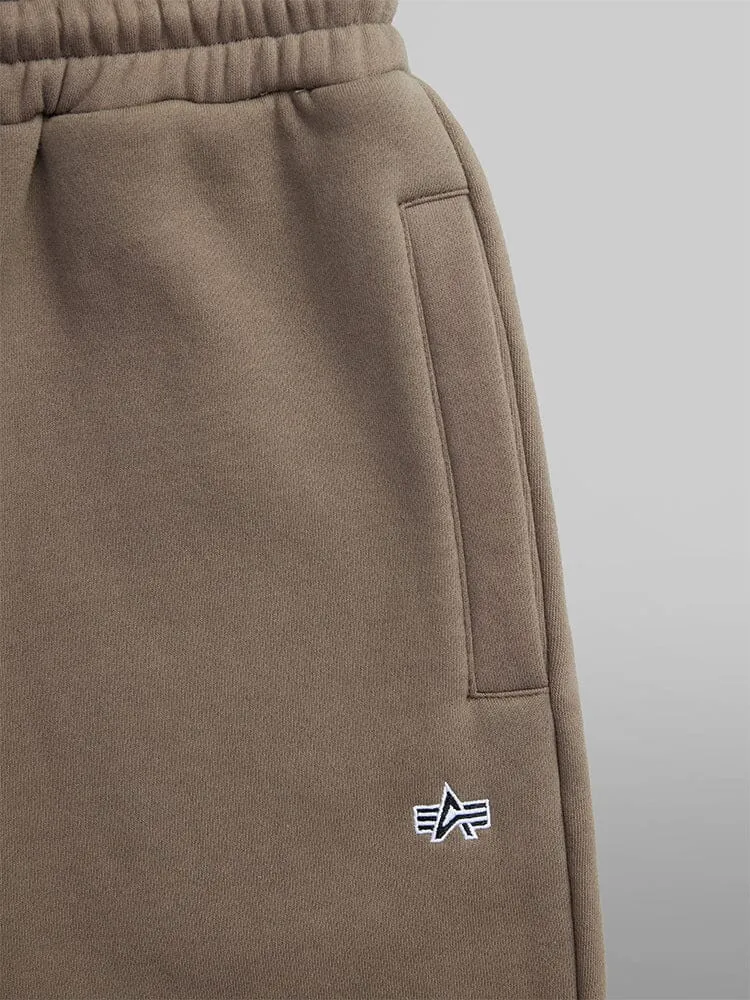 Alpha Industries Essential pantaloni sport coyote maro bumbac