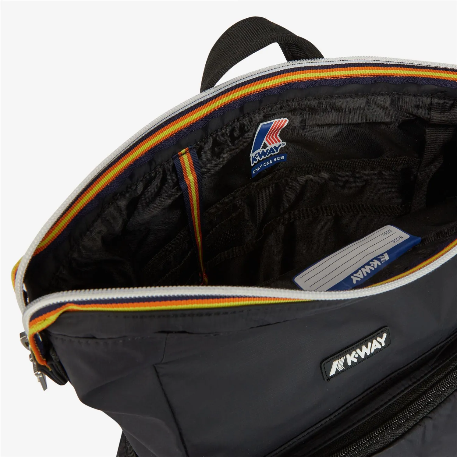K-Way Maizy rucsac negru impermeabil laptop
