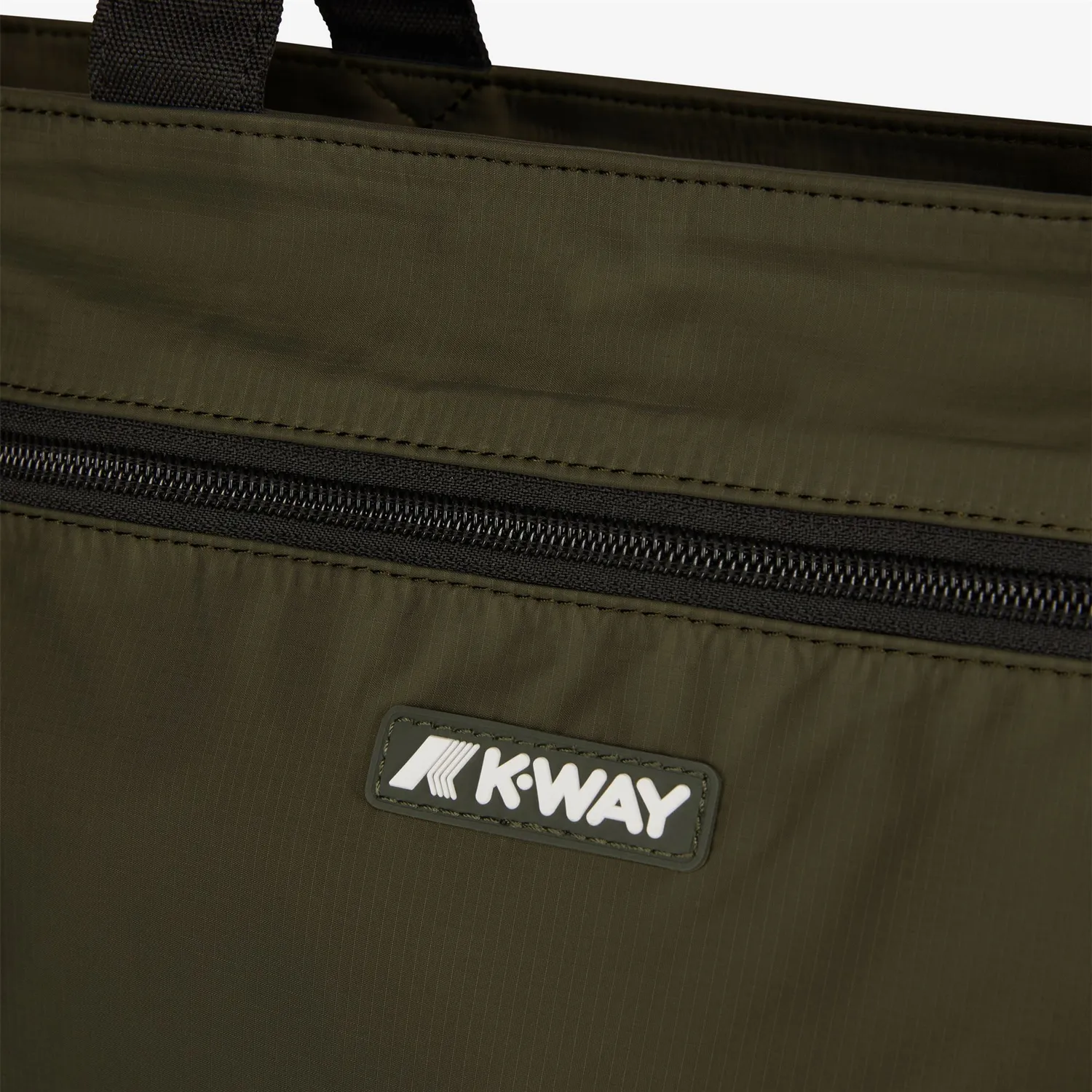 K-Way Elliant geanta shopping unisex verde nylon