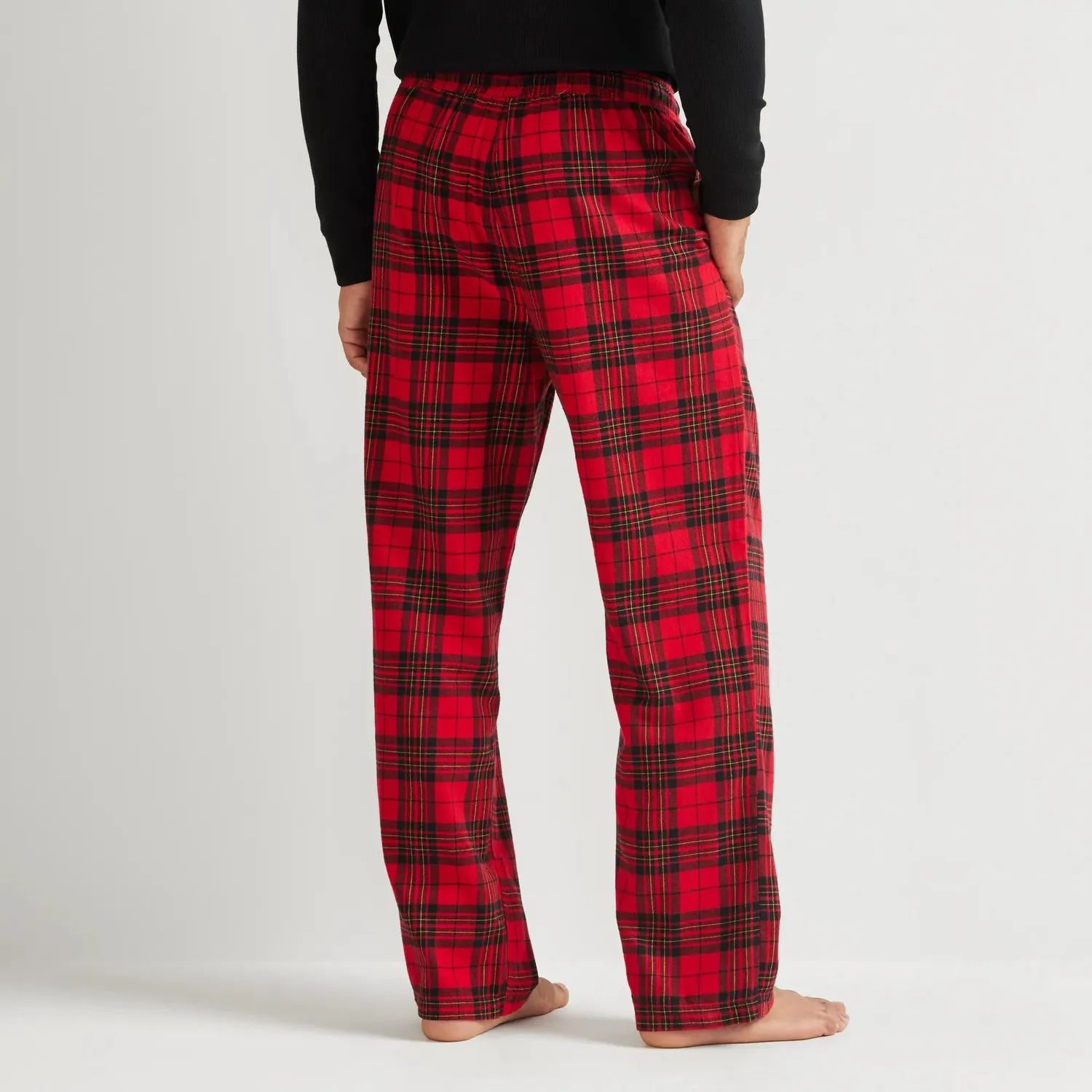 Eddie Bauer Eddie's Favorite Flannel pantaloni pijama Bleumarin flanel gros