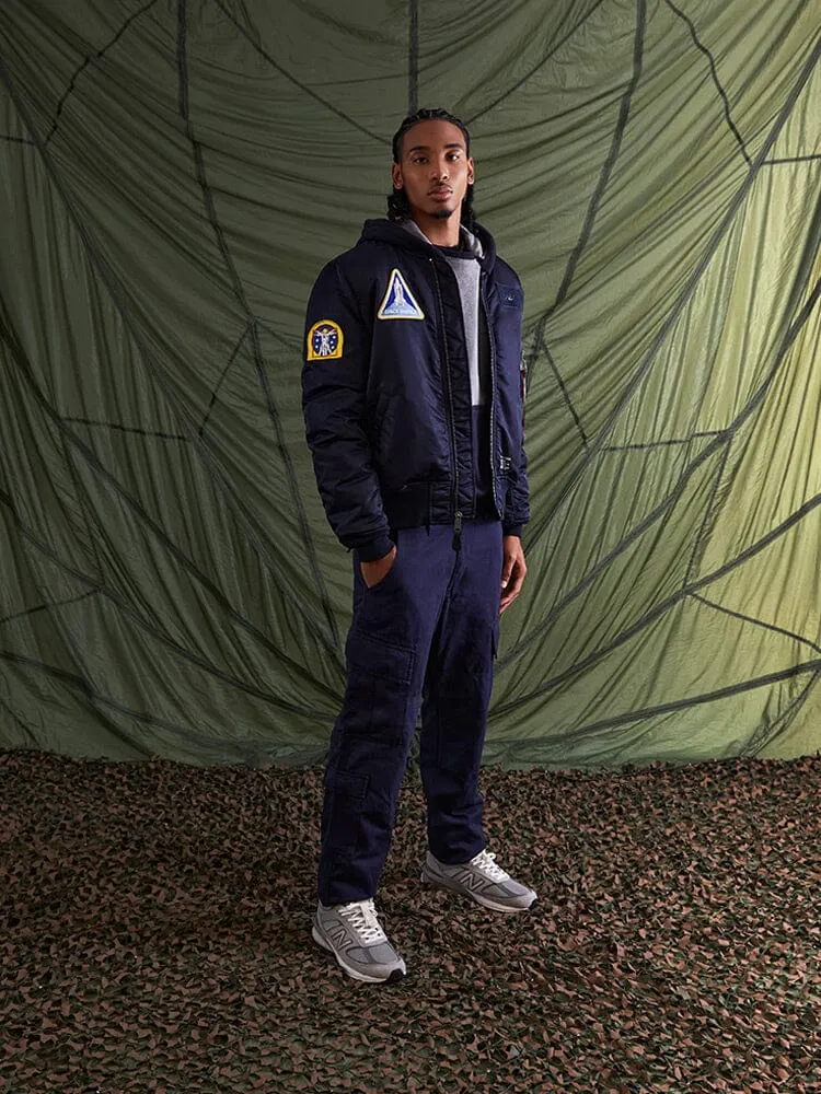 Alpha Industries NASA MA-1 Gen II geacă bomber Replica Blue