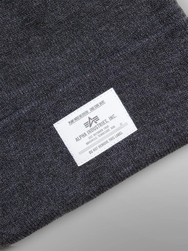 Alpha Industries Essential caciula neagra acril