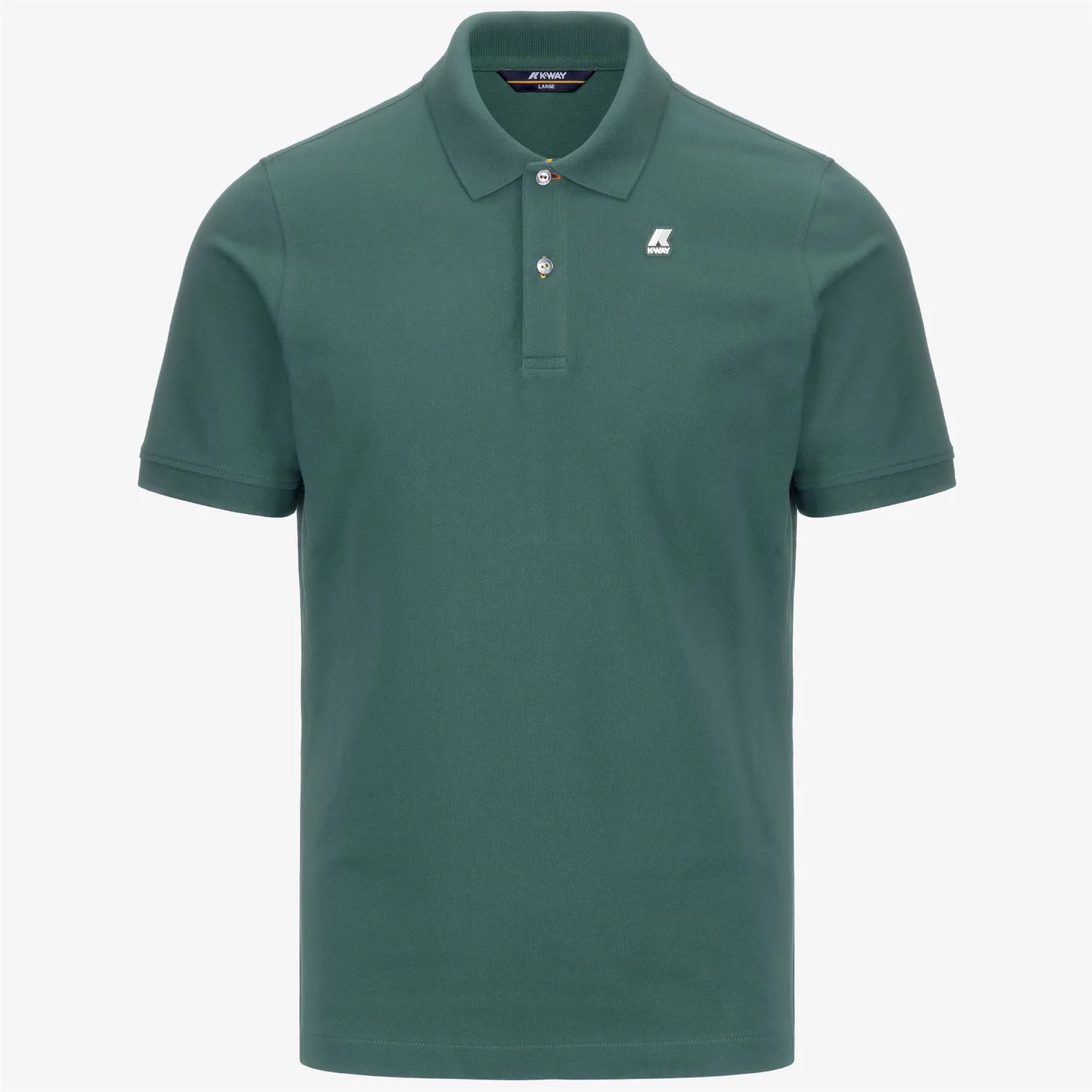 K-Way Vinnie polo barbati Green Palm slim