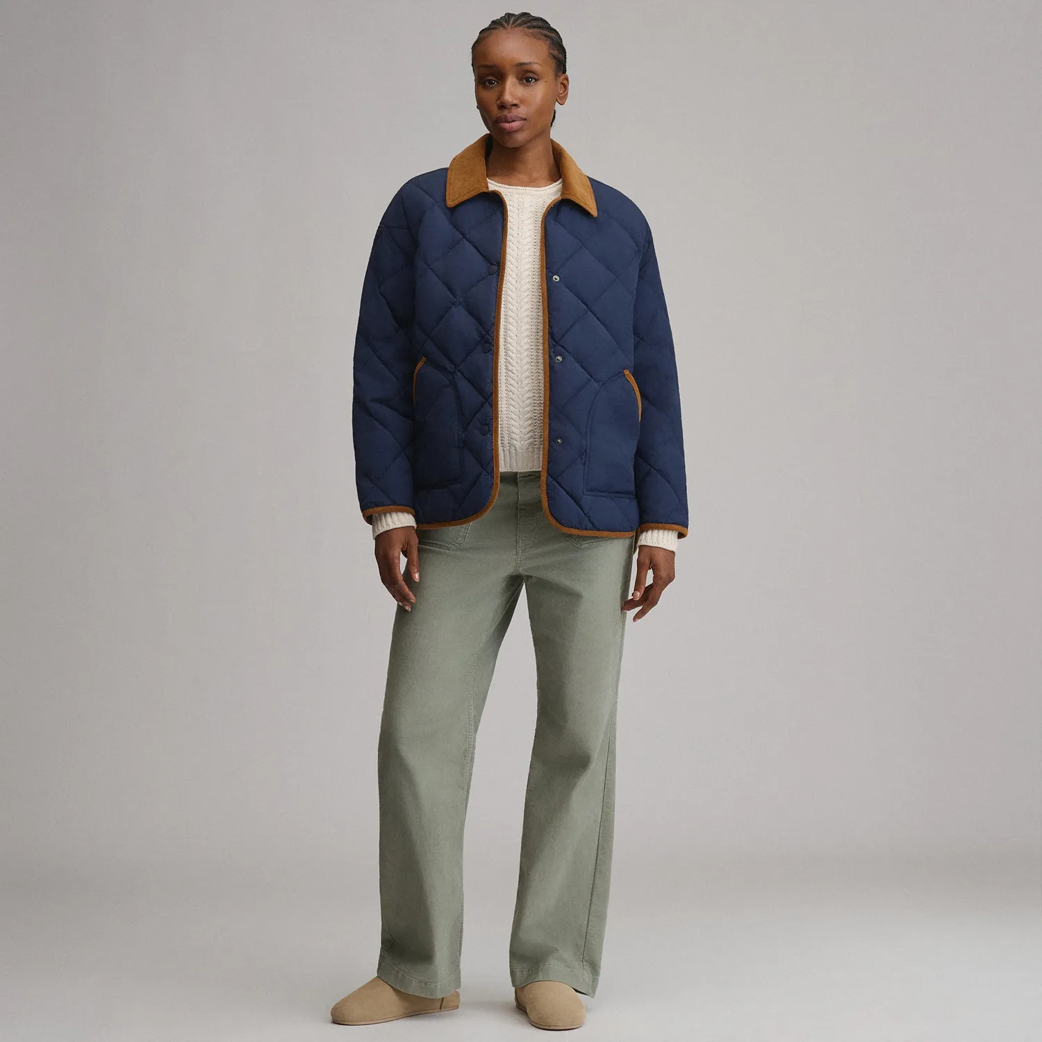 Eddie Bauer Insulated Long Barn Coat palton Brook lung matlasat