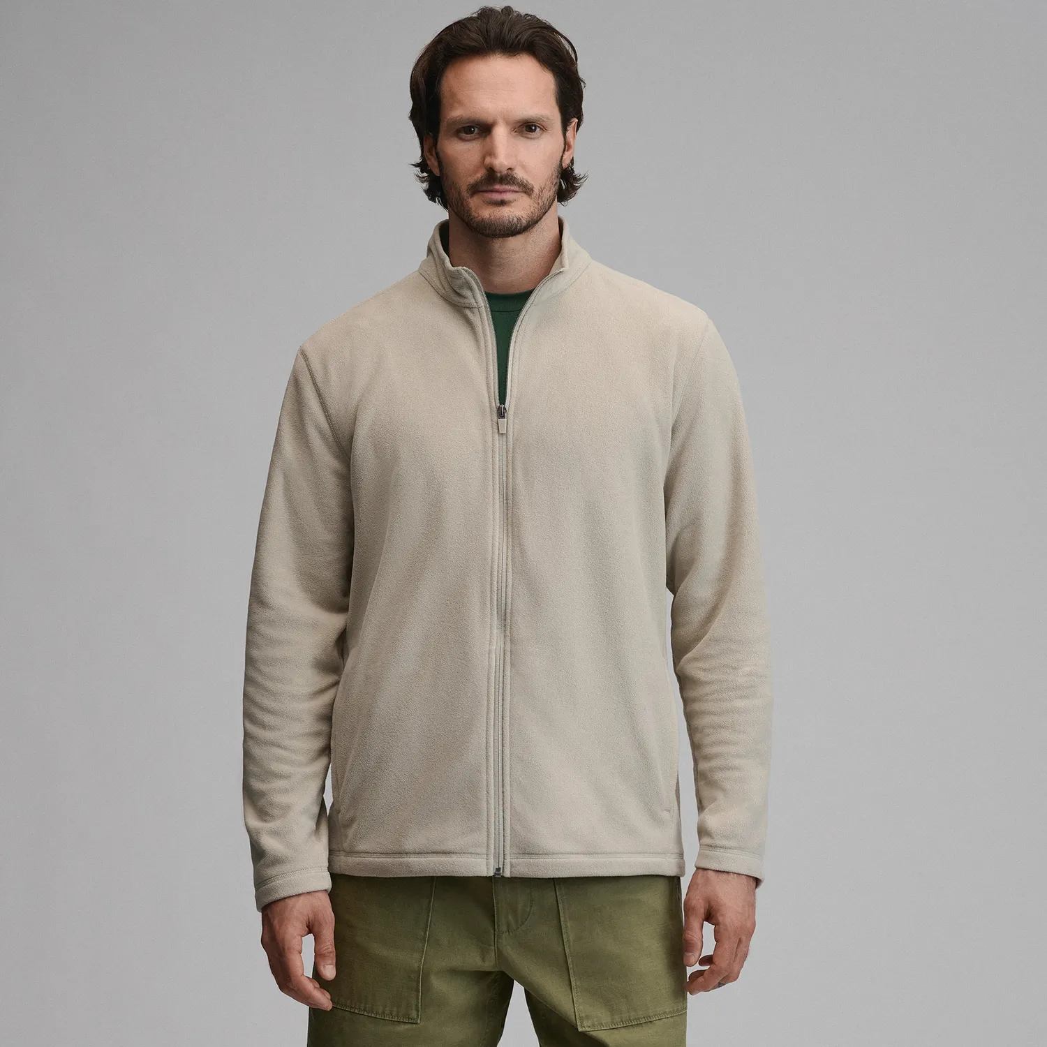 Eddie Bauer Quest 2.0 Full-Zip jacheta polar barbati Dark Fatigue