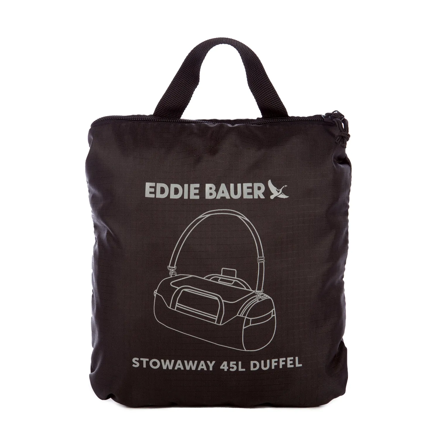 Eddie Bauer Stowaway 45L geanta voiaj Onyx impermeabila