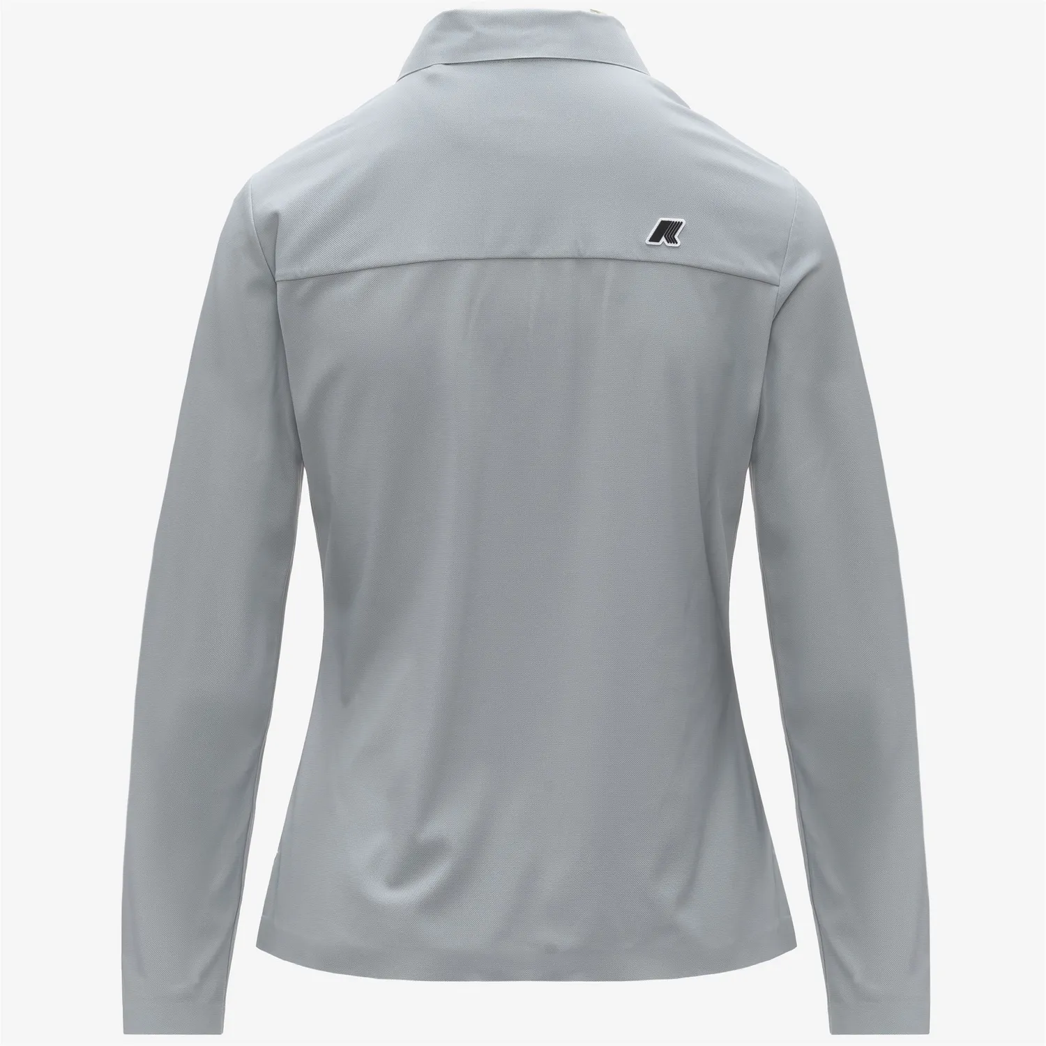 K-Way Flier Golf polo dama gri maneca lunga stretch