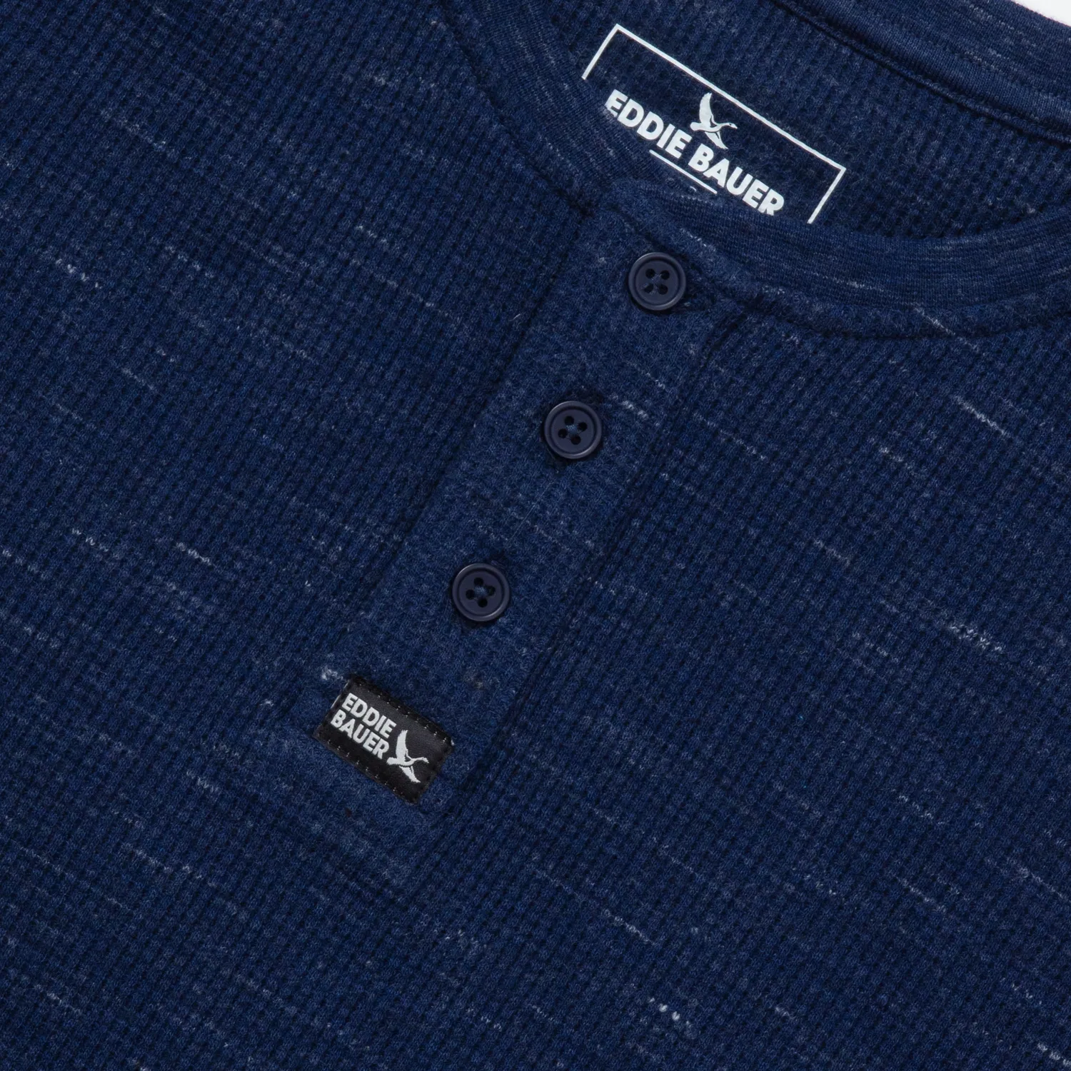 Eddie Bauer Eddies Favorite Thermal henley baieti gri