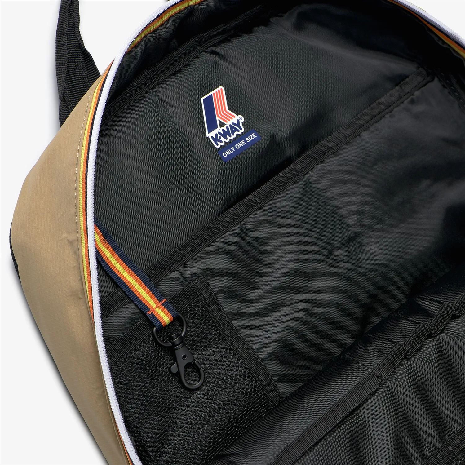 K-Way Gizy rucsac Beige Khaki laptop impermeabil