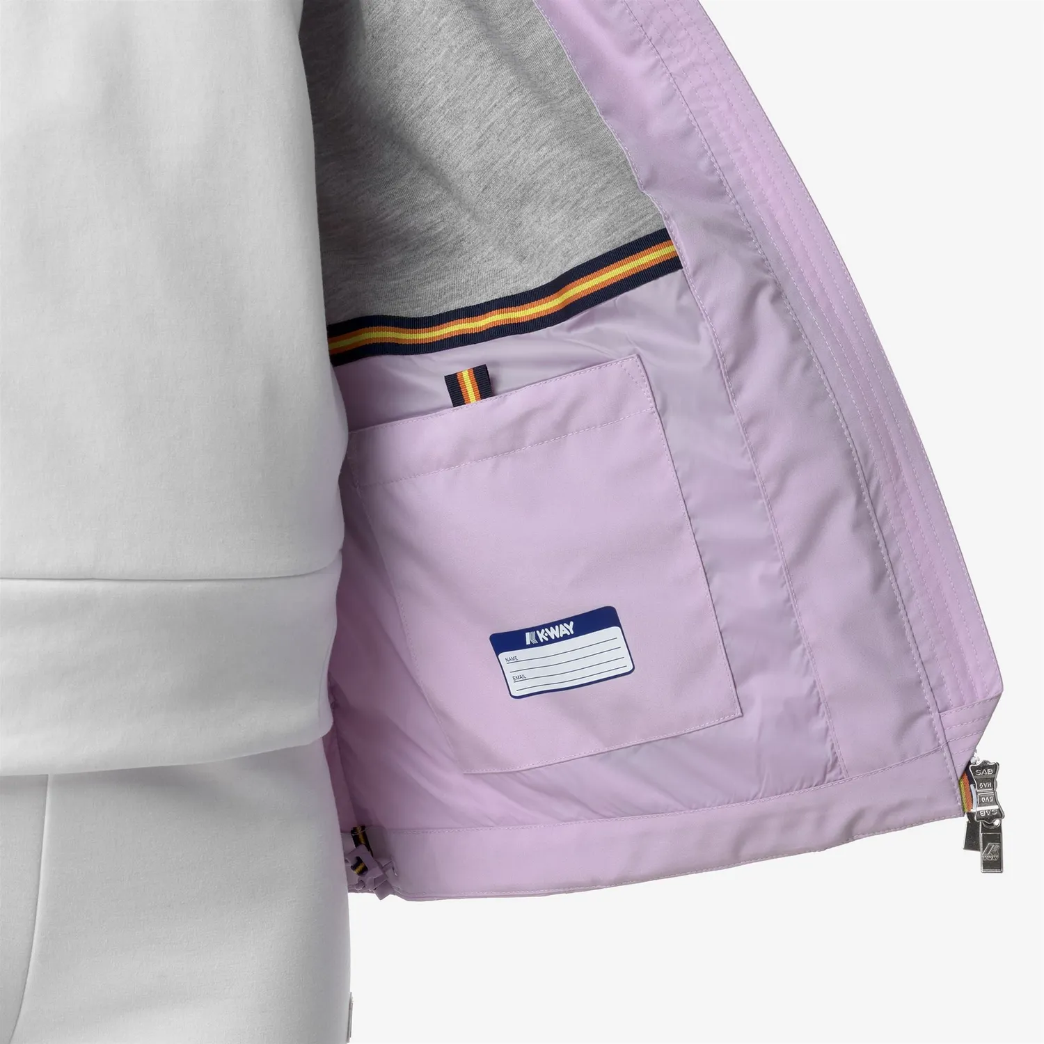 K-Way Marguerite Stretch Poly Jersey geacă lila
