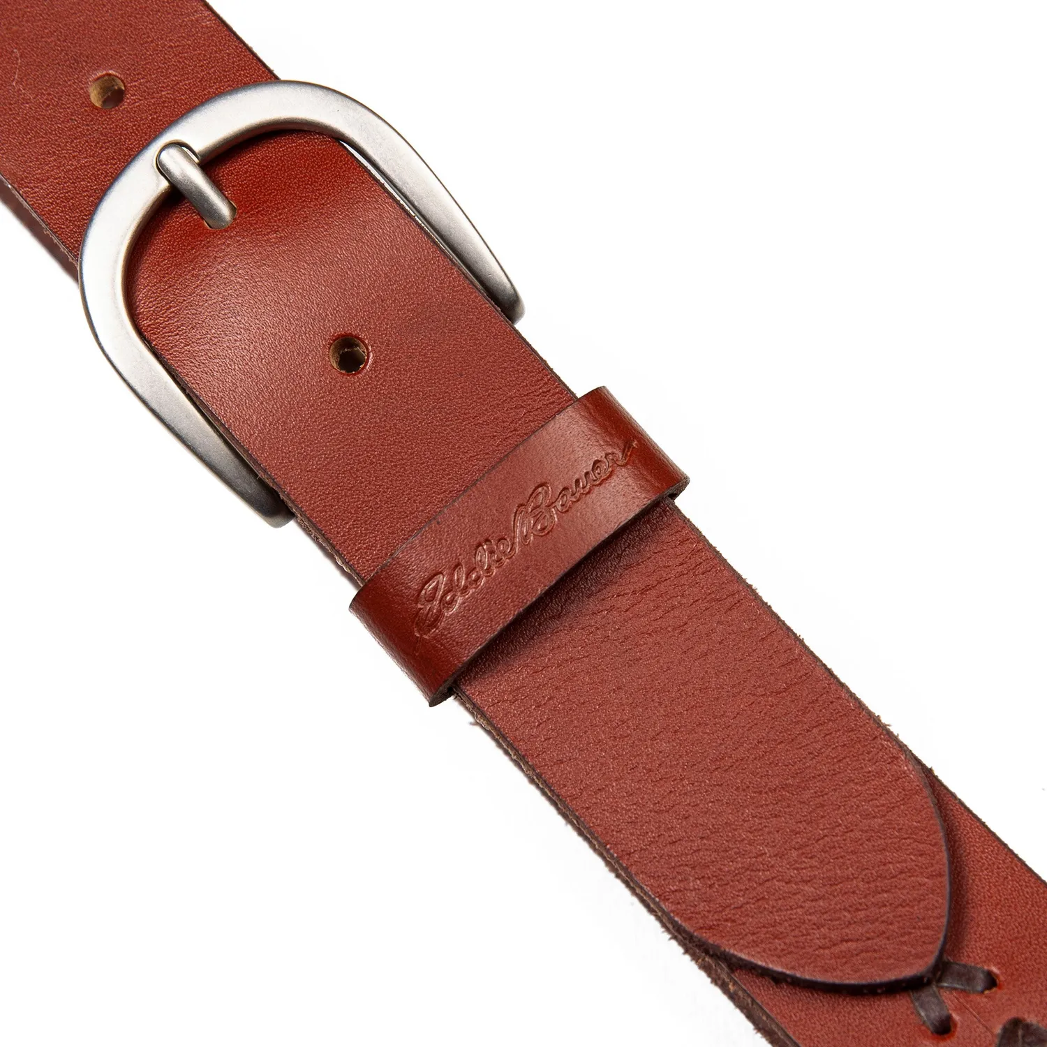 Eddie Bauer Center Lacing curea piele maro dama