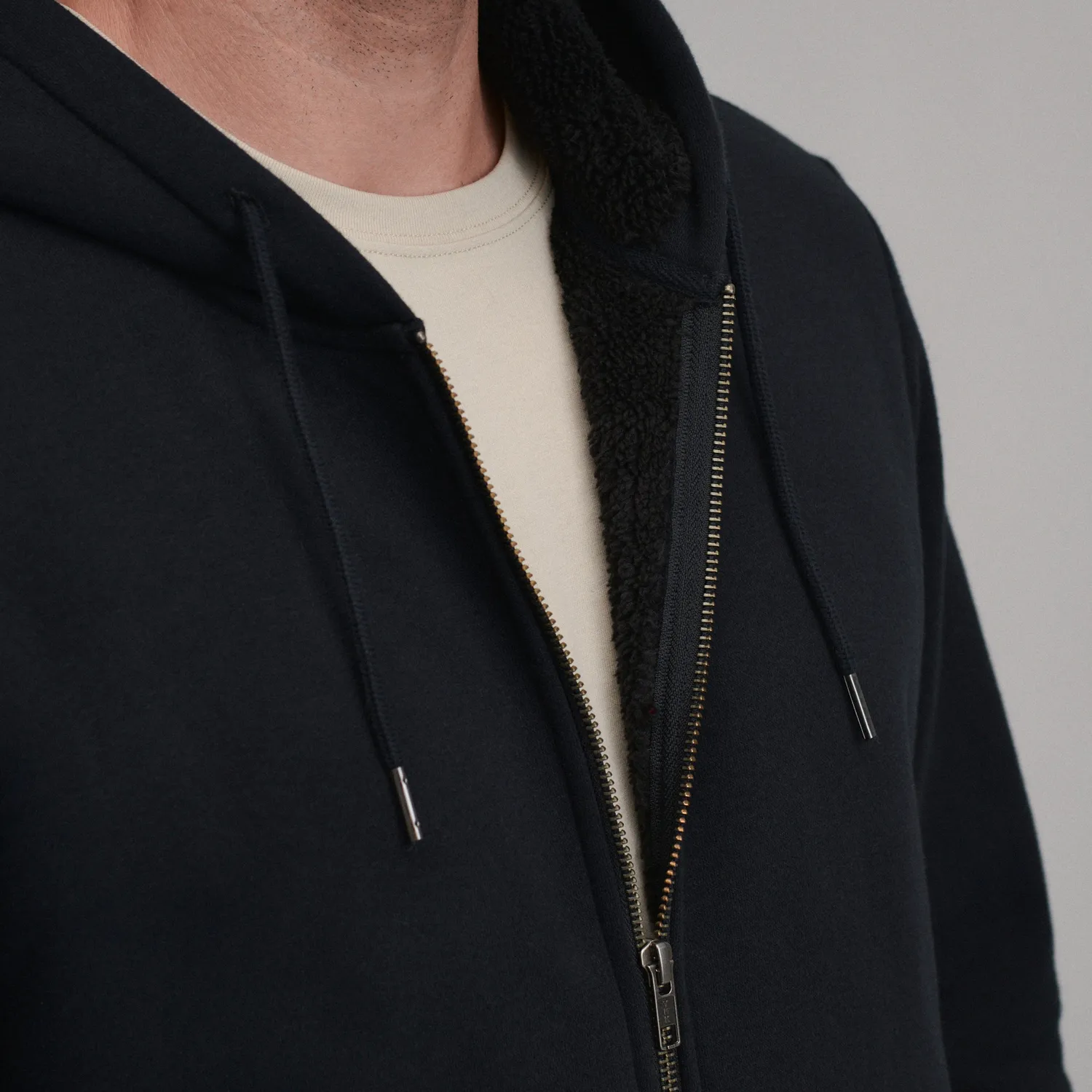 Eddie Bauer Vintage Soft hanorac fermoar black