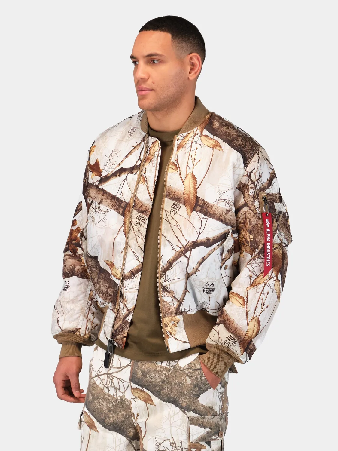 Alpha Industries MA-1 Camo geaca bomber reversibila