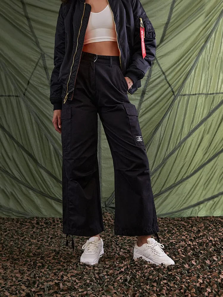 Alpha Industries M-65 pantaloni cargo verzi