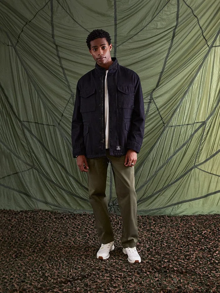 Alpha Industries M-65 Mod Gen II geaca field neagra bumbac