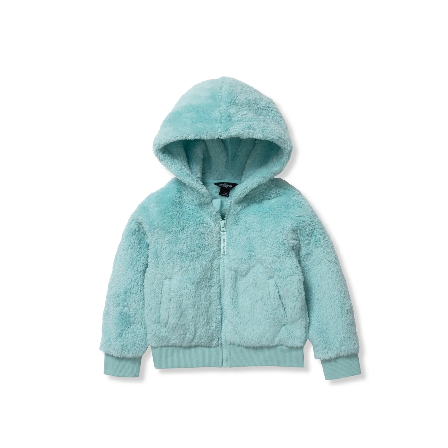 Eddie Bauer Quest geacă polar copii cu glugă crem pufoasă