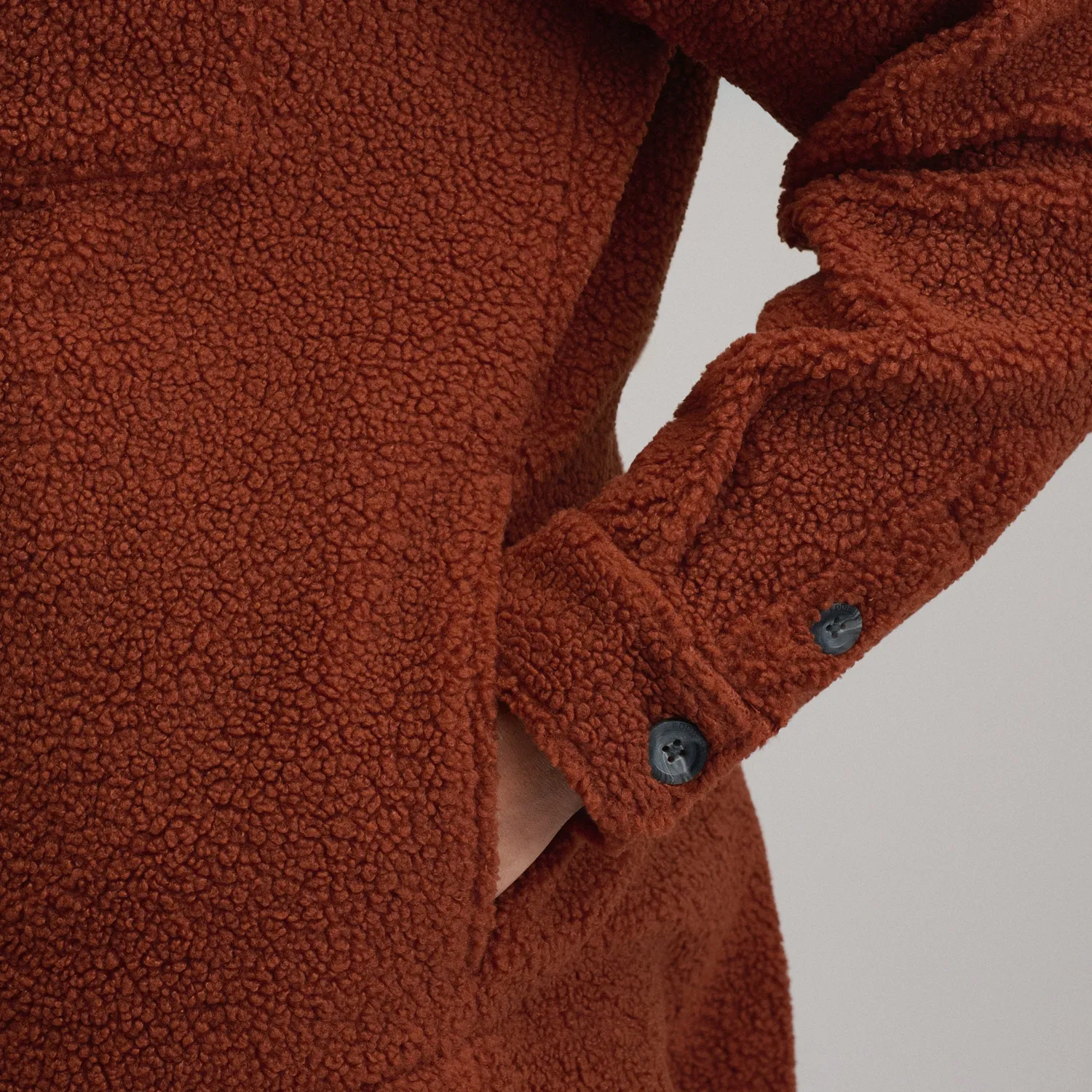 Eddie Bauer Fleece Shirt geaca dama ivory calduroasa
