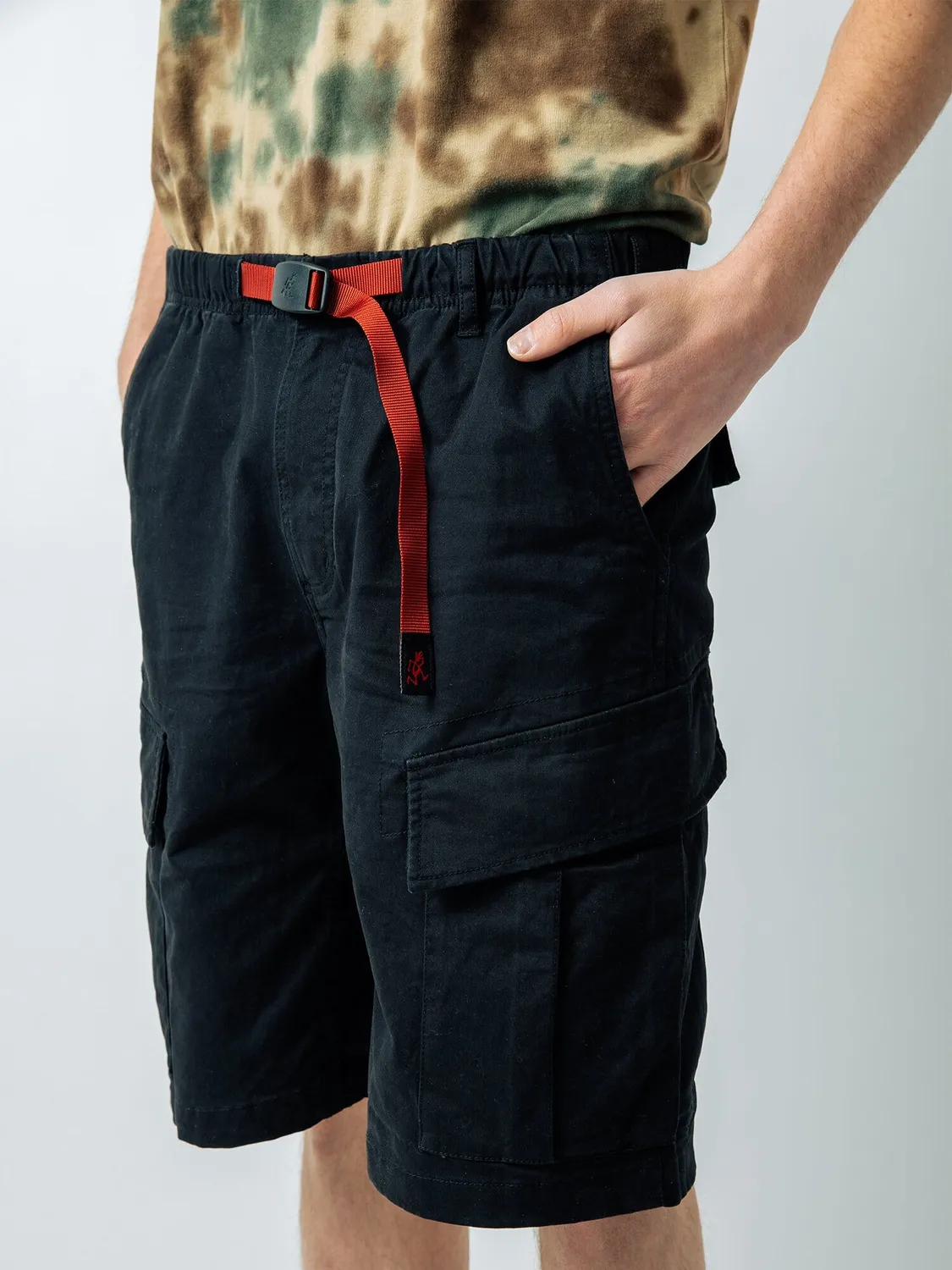 Alpha Industries Gramicci Jungle Cargo Short pantaloni scurti Negru ripstop