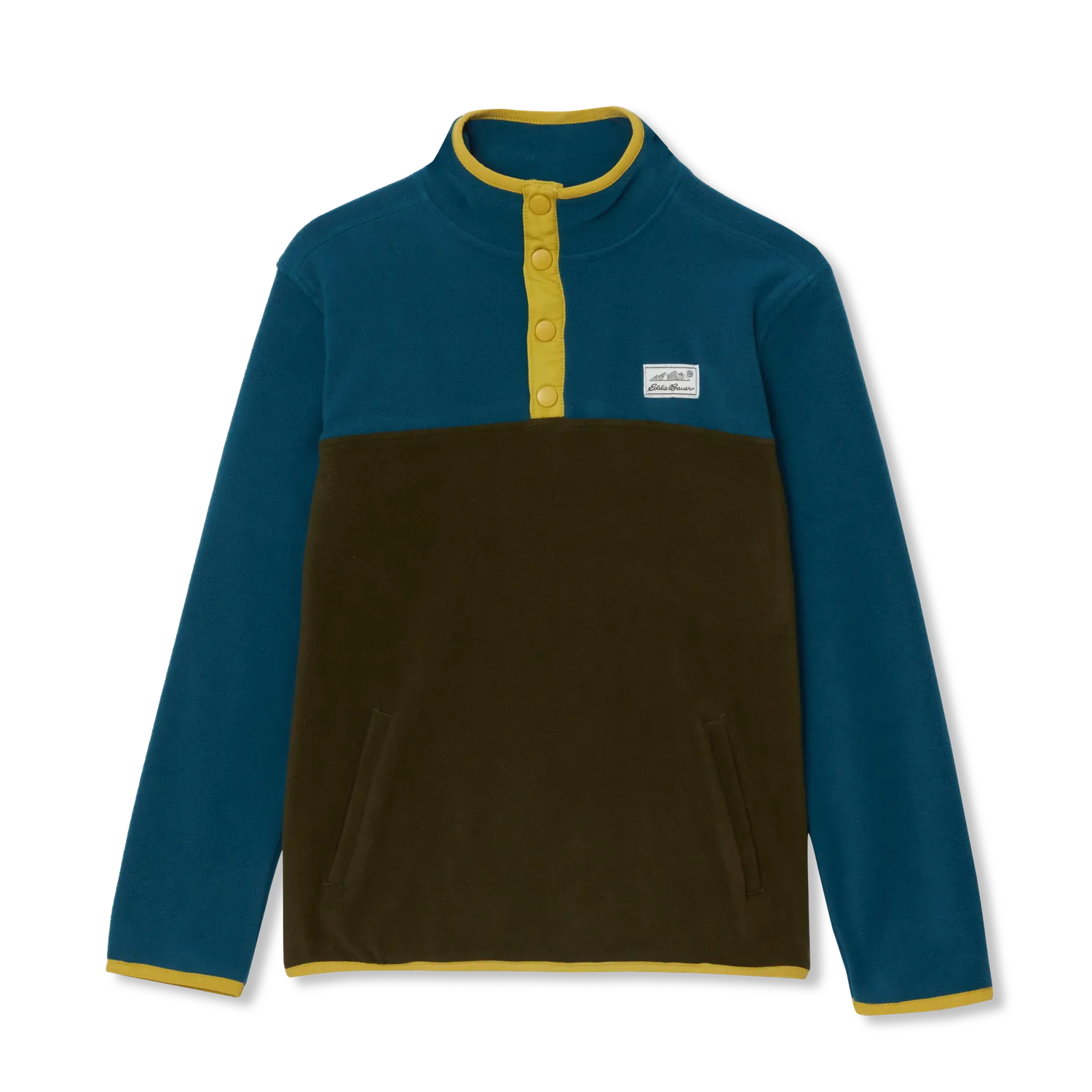 Eddie Bauer Quest Fleece pulover baieti Black Onyx polar