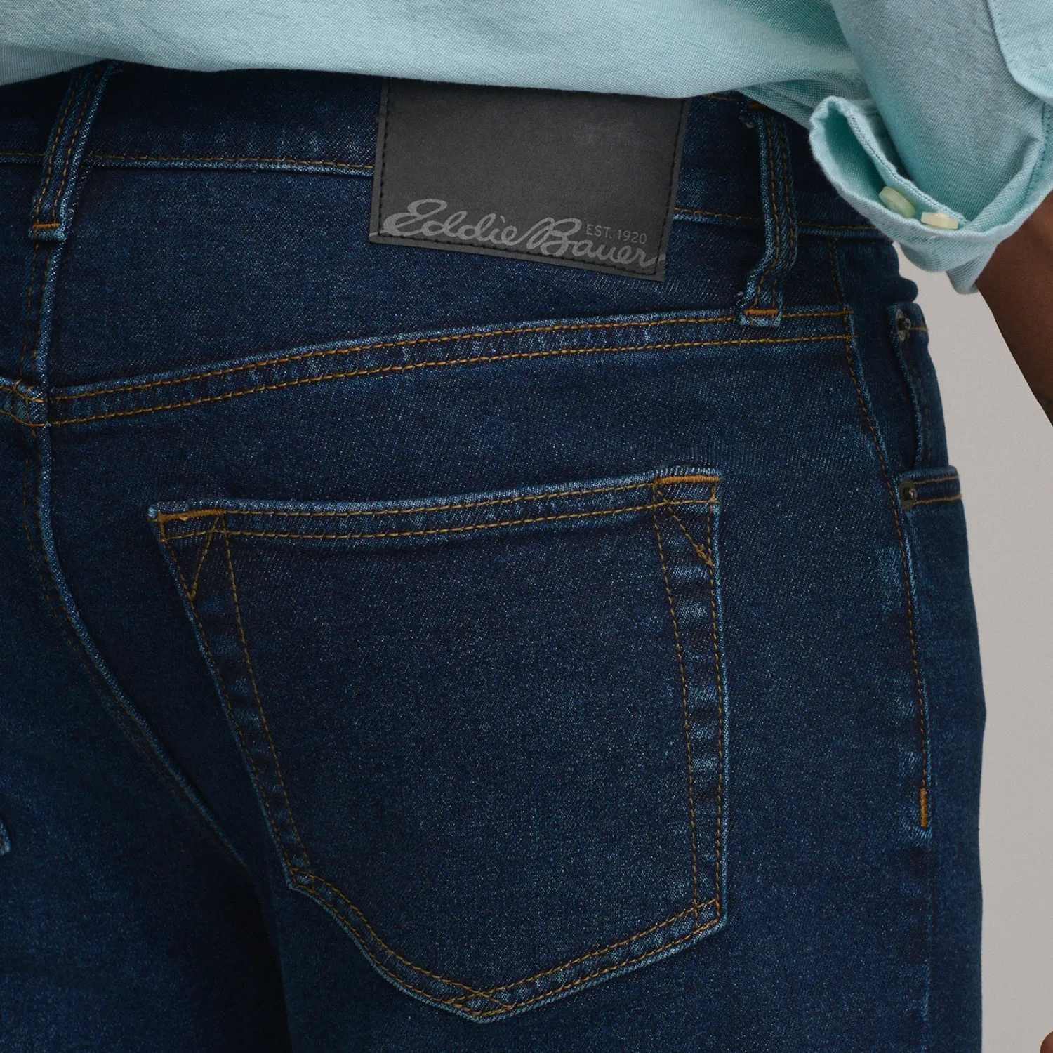 Eddie Bauer Eddie's Flex Jean Straight blugi barbati indigo