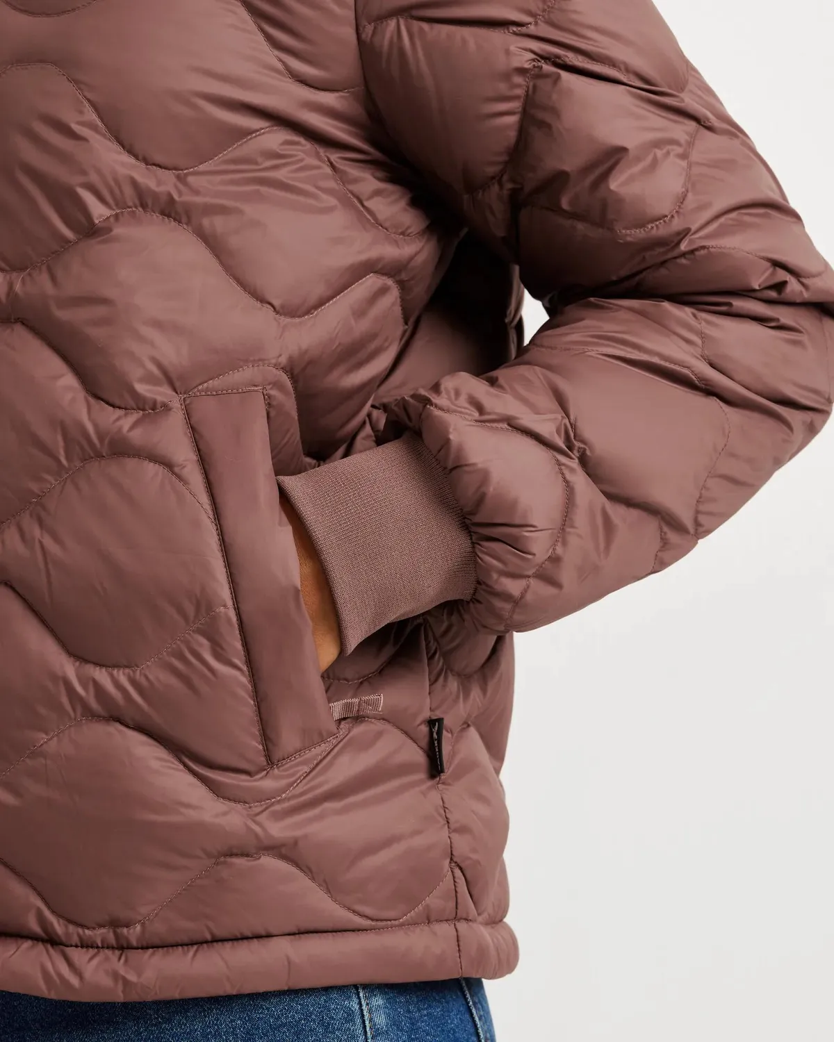 Eddie Bauer Shaw geaca bomber negru dama cu puf