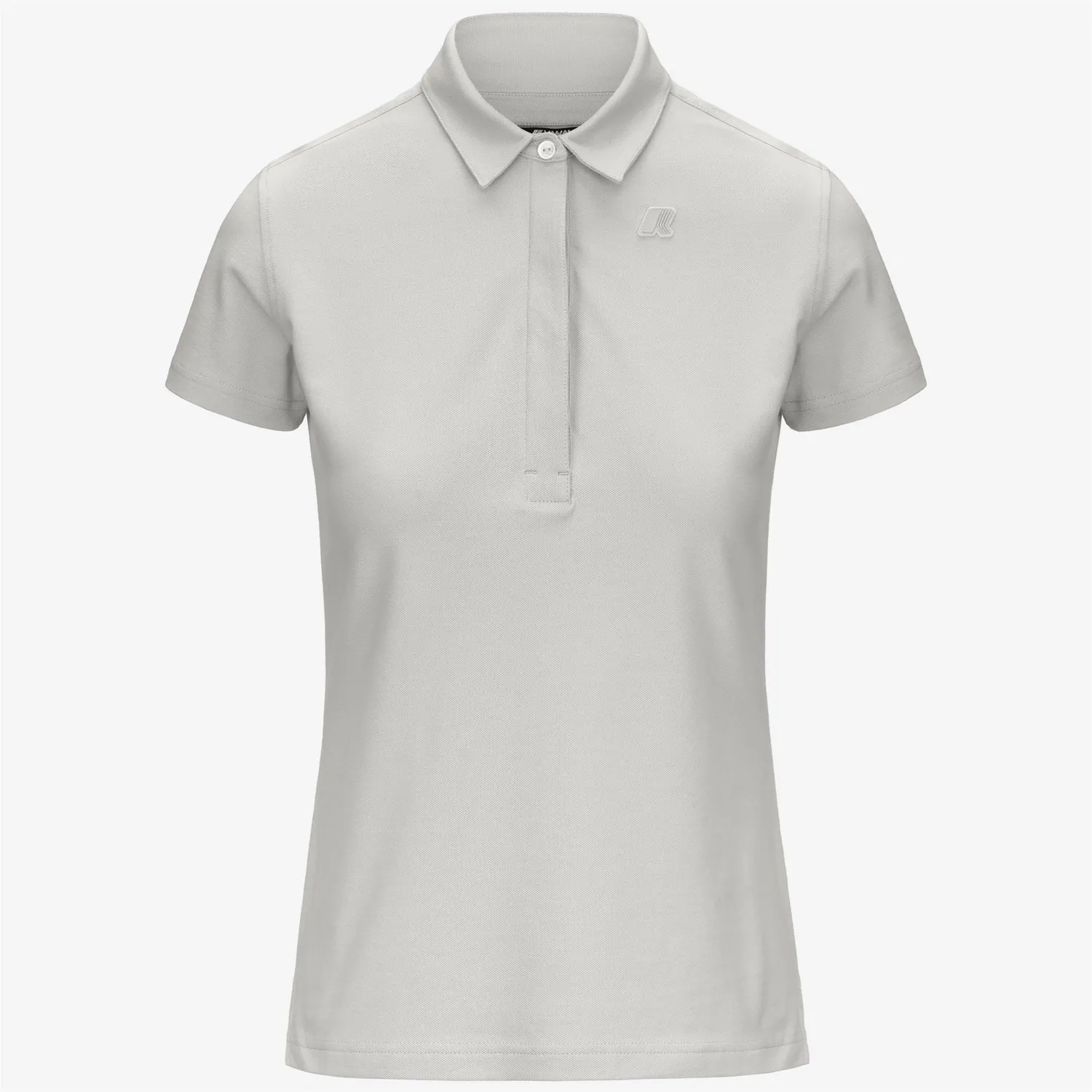 K-Way Amedea Pique Slim polo dama bej bumbac