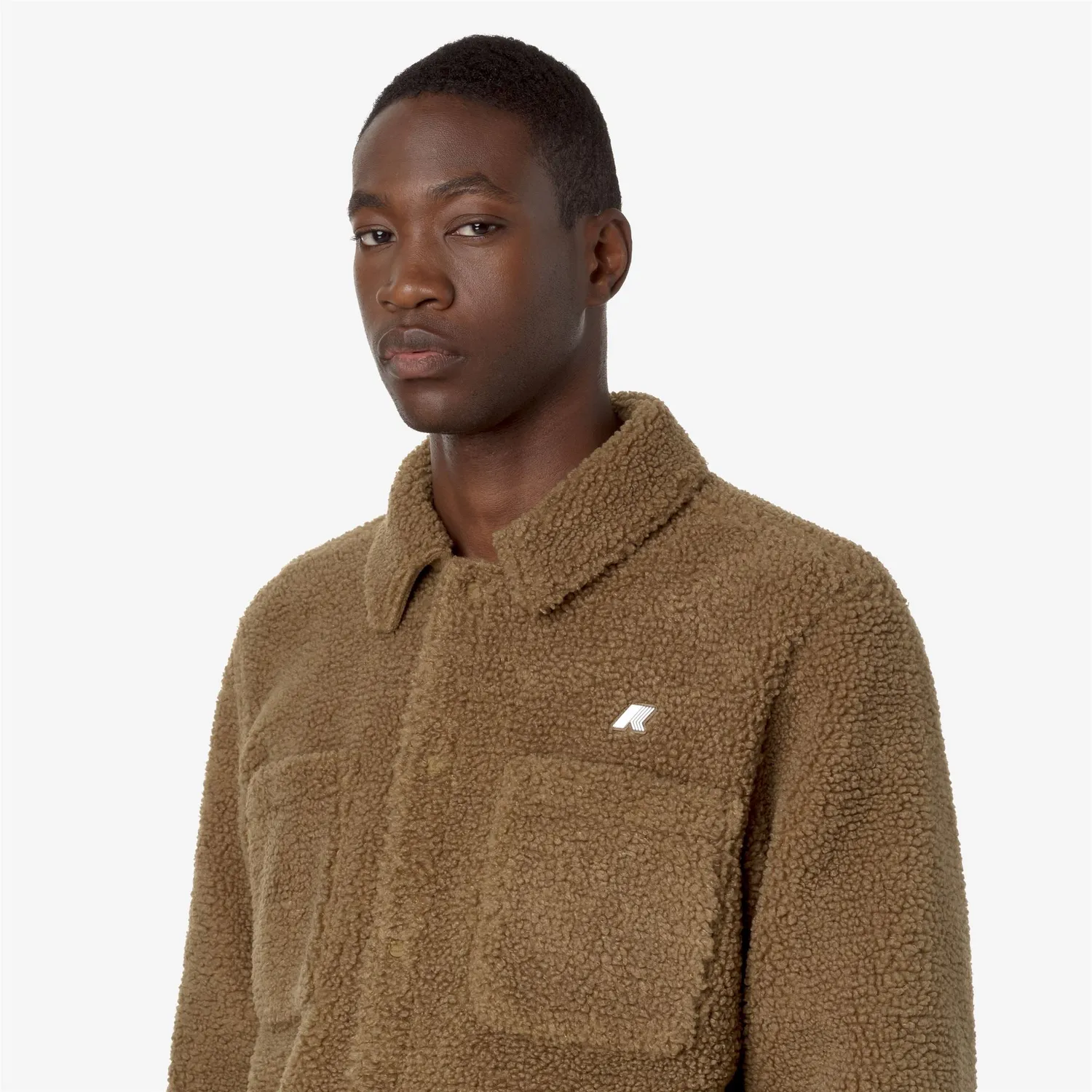 K-Way Cameron Sherpa Polar fleece maro