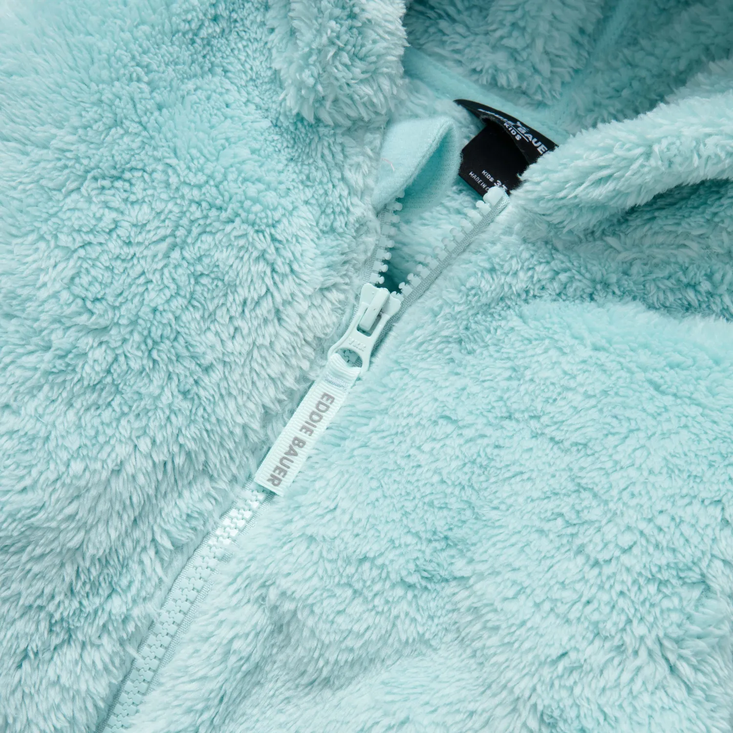 Eddie Bauer Quest geacă polar copii cu glugă crem pufoasă