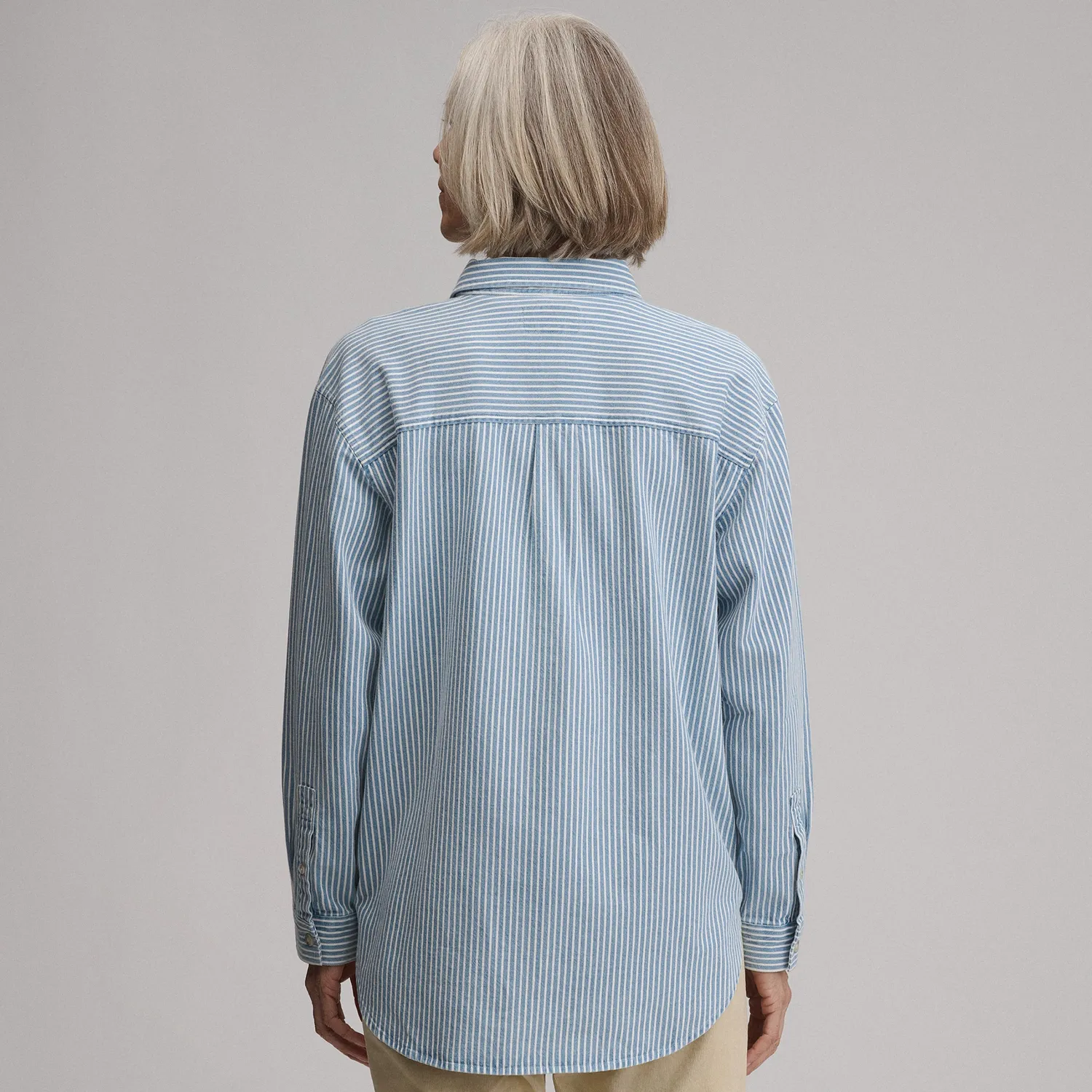 Eddie Bauer Boyfriend camasa denim Cascade dama