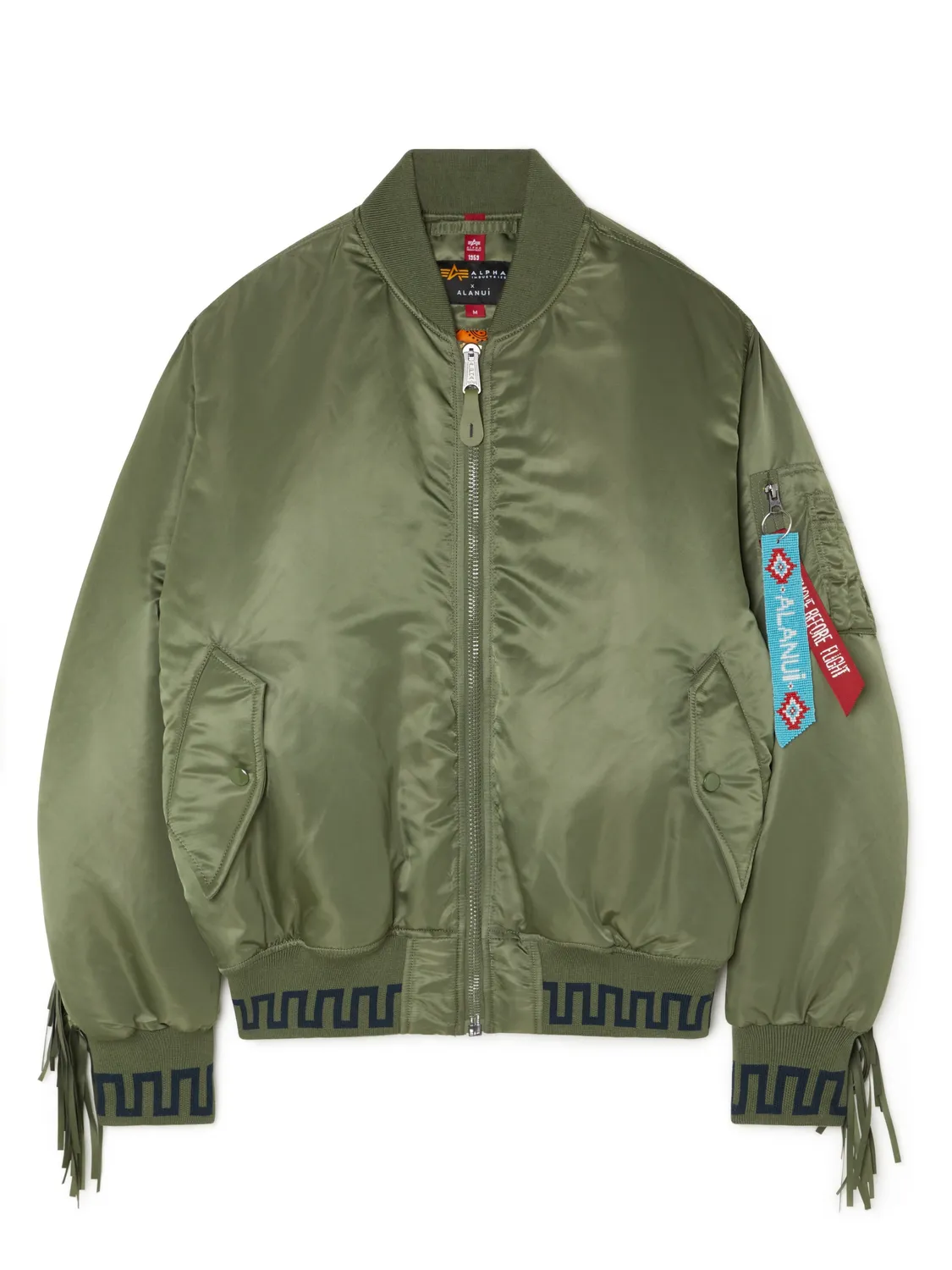 Alpha Industries Alanui MA-1 geaca bomber sage