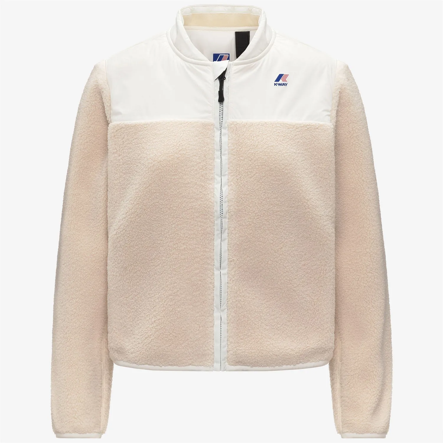 K-Way Bernardine 4.0 Orsetto fleece dama alb calduros